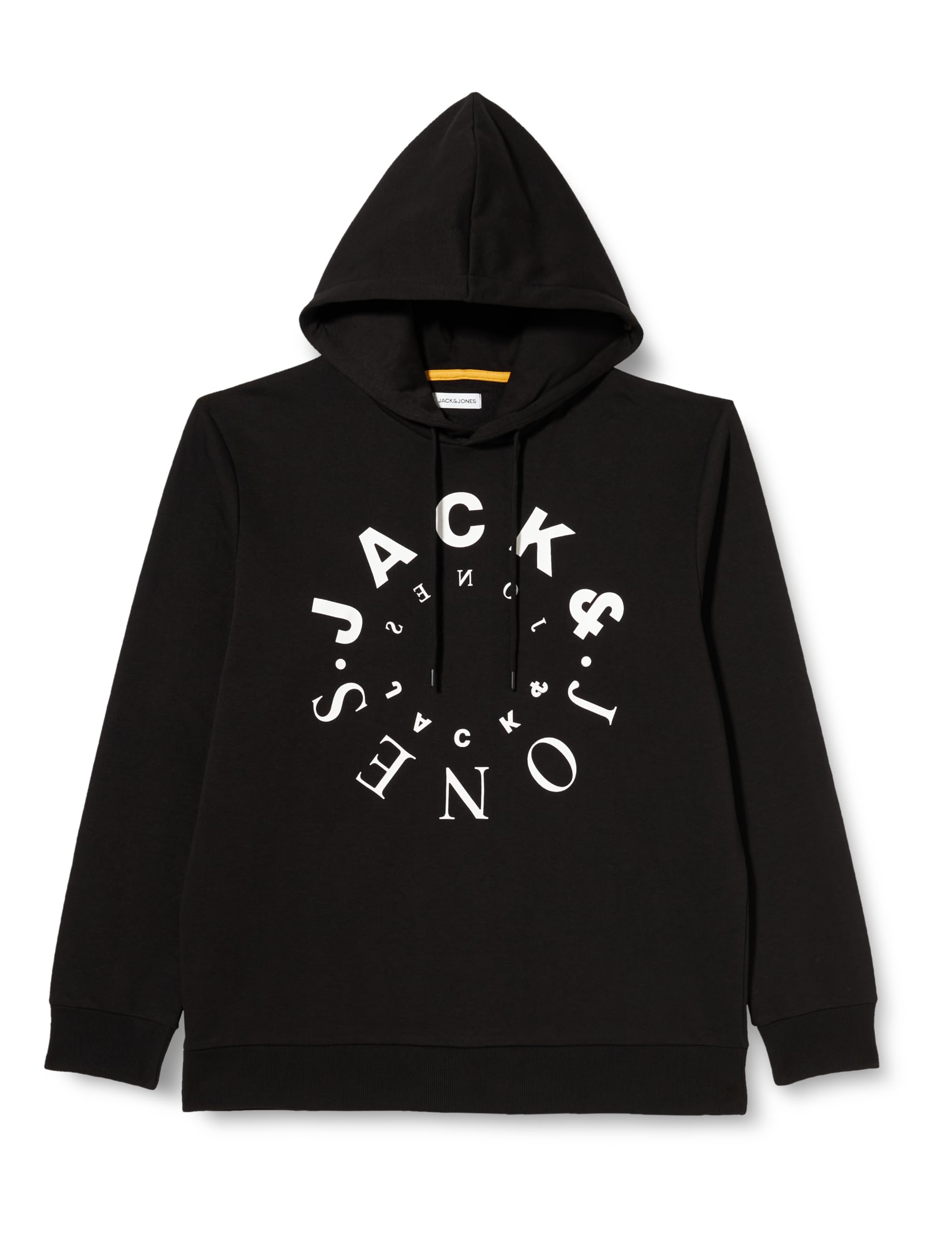 JACK & JONES Herren Kapuzenpullover JJwarrior – Mit Logo-Print, Ombre-Look