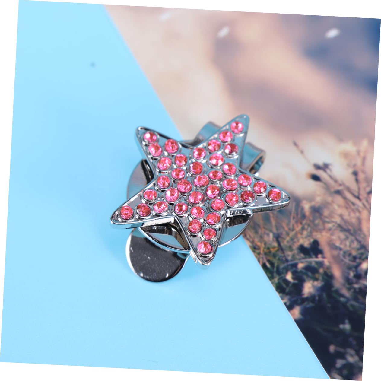 3 Stücke Golf Hut Clip Zähler Marker Clip Ziel Zubehör Strass Dekoration Für Visiere Hüte Gürtel Taschen