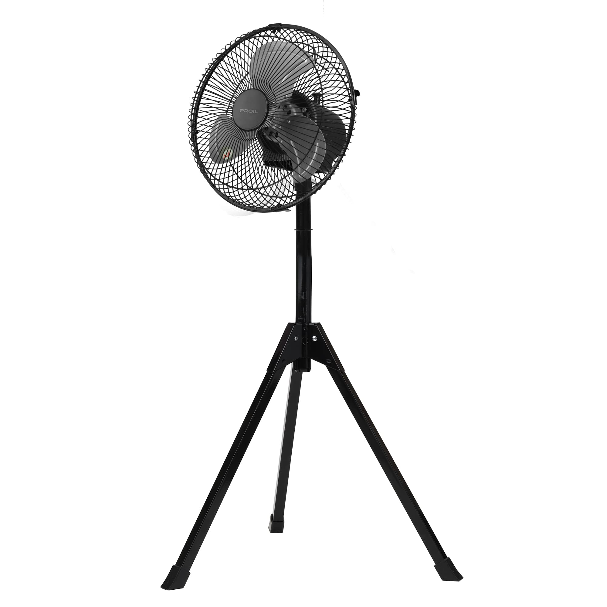 工業用扇風機 25CM アルミ羽根 簡単持ち運び 三脚折畳み型 旋回首振り送風 ラウンドムーブ 風量3段階 プロイル FTA252 ブラック Amazon.co.jp: 工業用扇風機 25cm アルミ羽根 簡単持ち運び 三脚折畳み