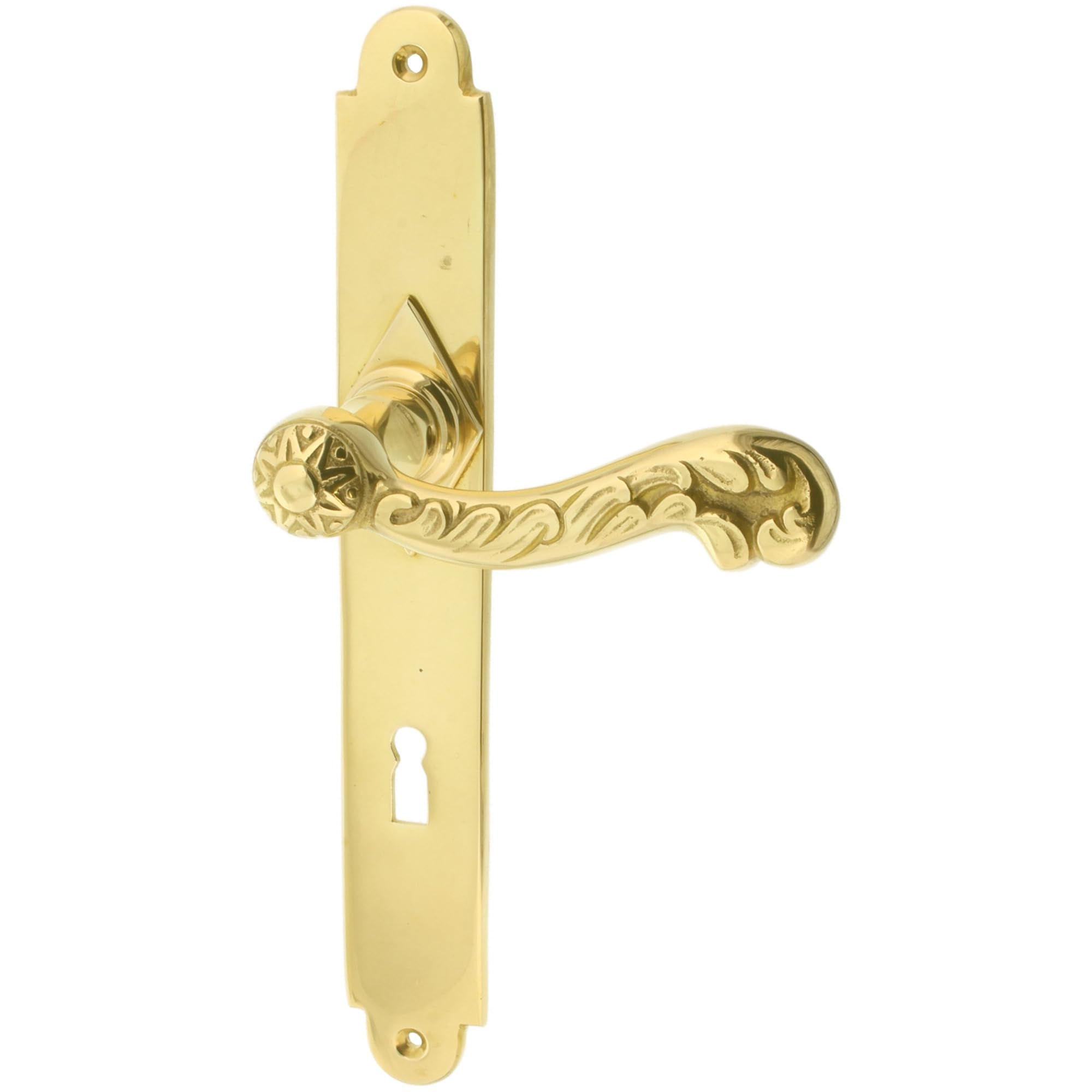 Ventano Garniture de porte antique - Modèle « Besigheim B » - Style nouveau - Fabriquée à la main selon des modèles historiques