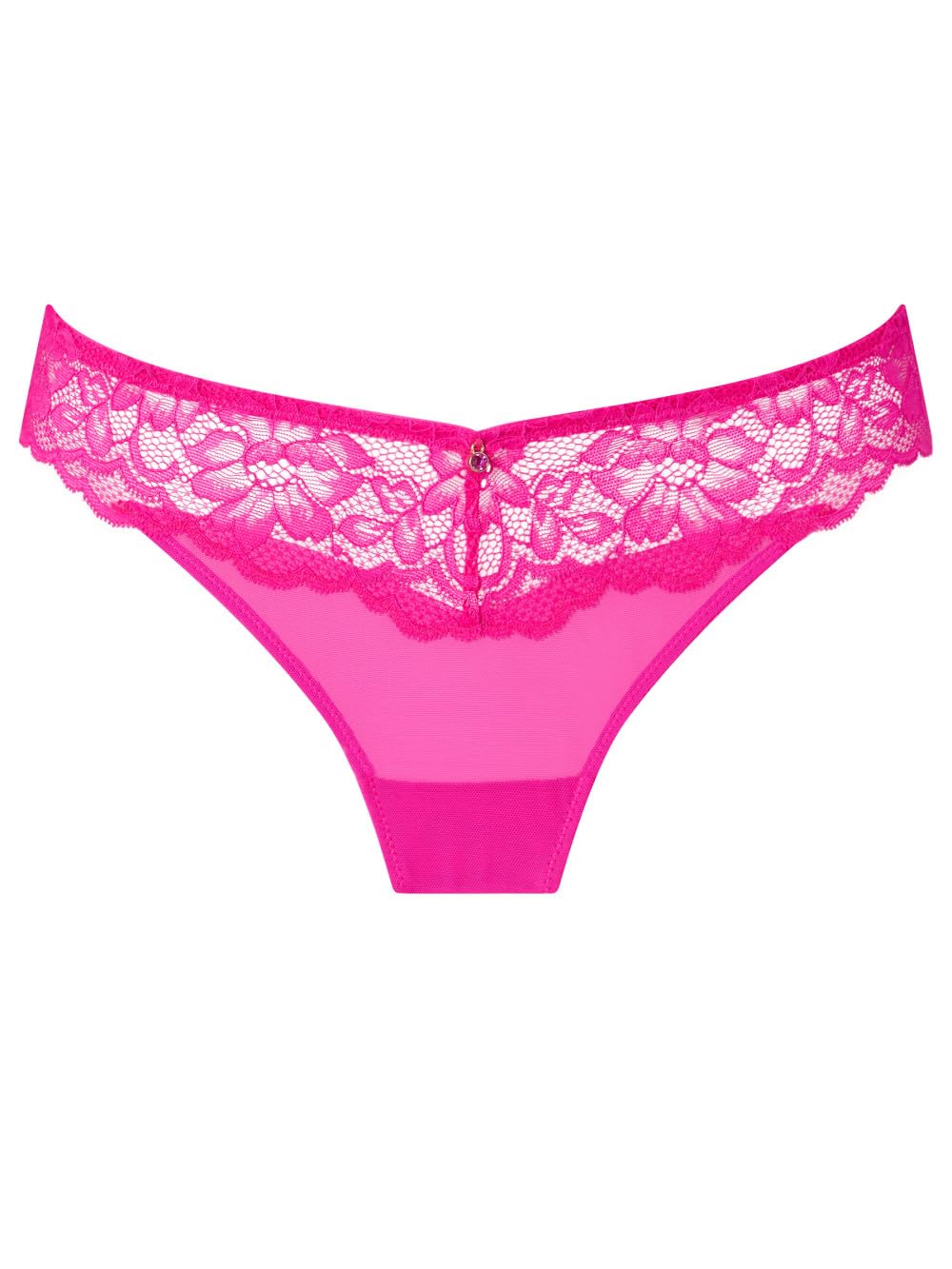 Ann Summers Sexy Lace Thong Bright Pink