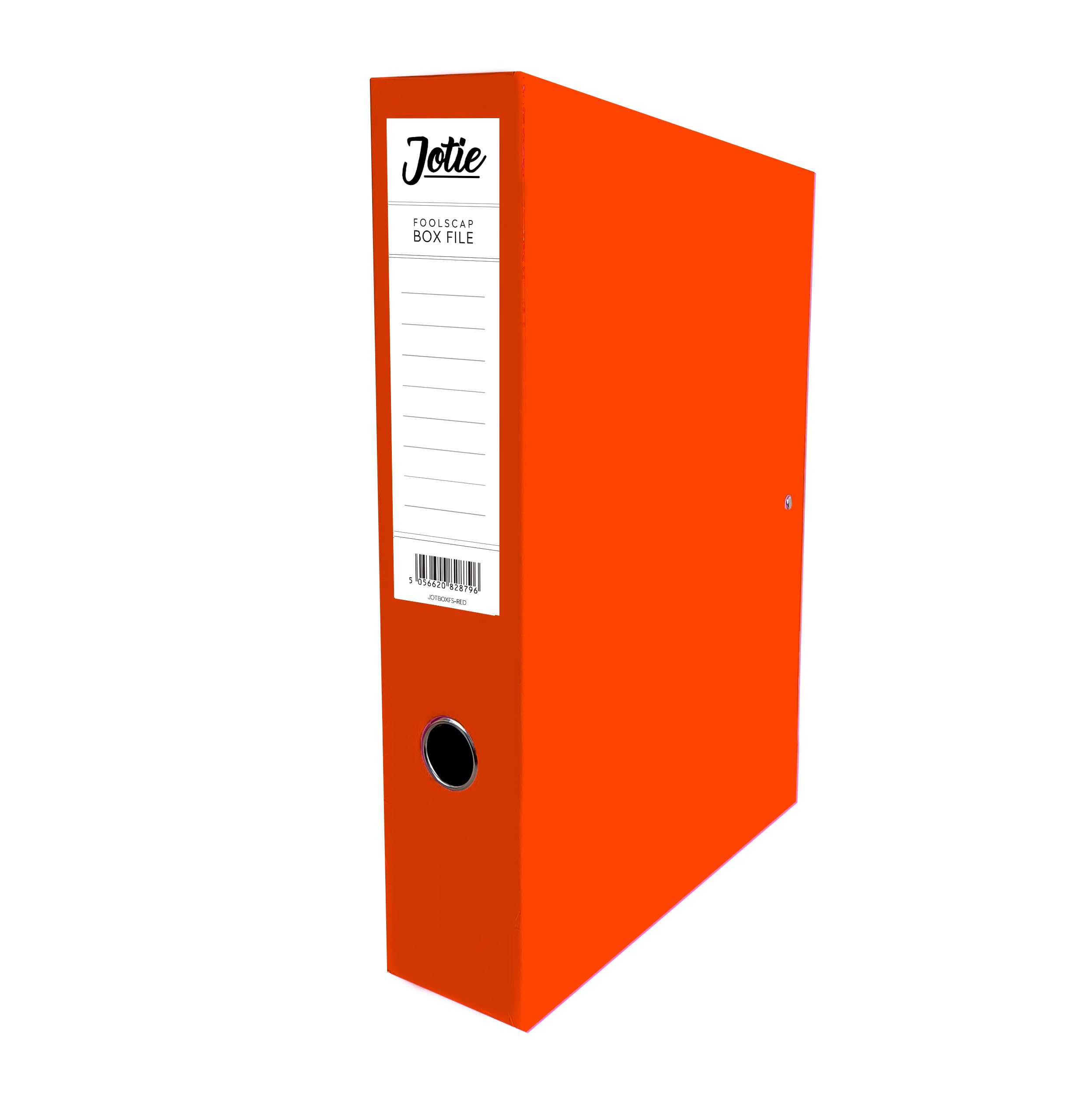Box File with Lock Spring Ring Pull & Catch Glossy Finish 75mm Spine Ideal Document Organiser for Office School Paperwork Storage Foolscap Box Files