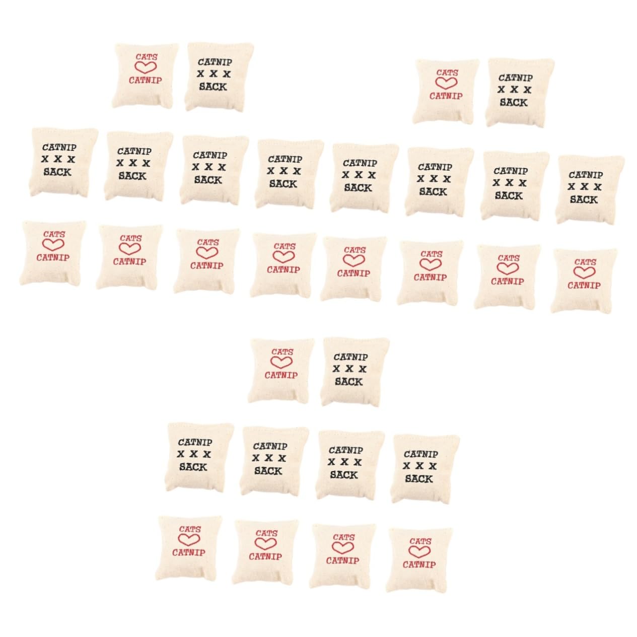 YARNOW 30 Pièces Jouet pour Chat Jouets d'herbe à Chat pour Chat Animaux en Peluche Moelleux Jouet Interactif pour Chat Jouets pour Animaux De Compagnie Jouet d'exercice pour Chat