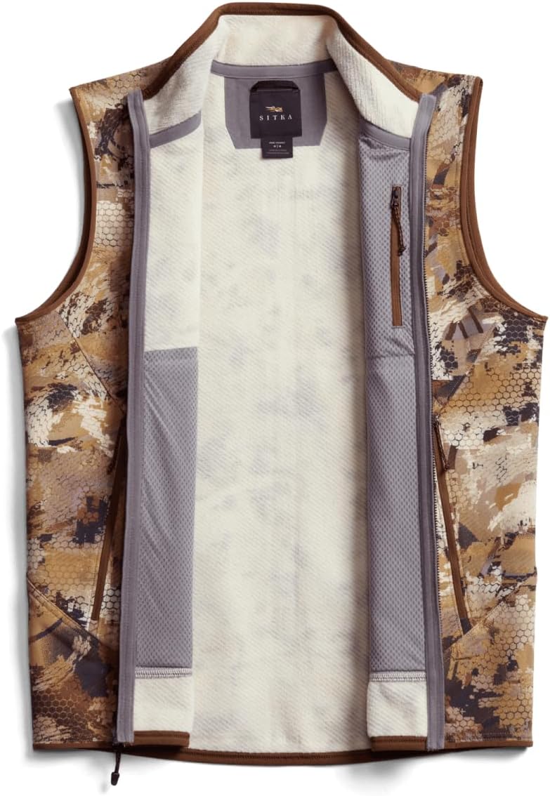 SITKA Alpha Fleece Vest - Heavy Duty Fleece Hunting Vest for Men - Image 2