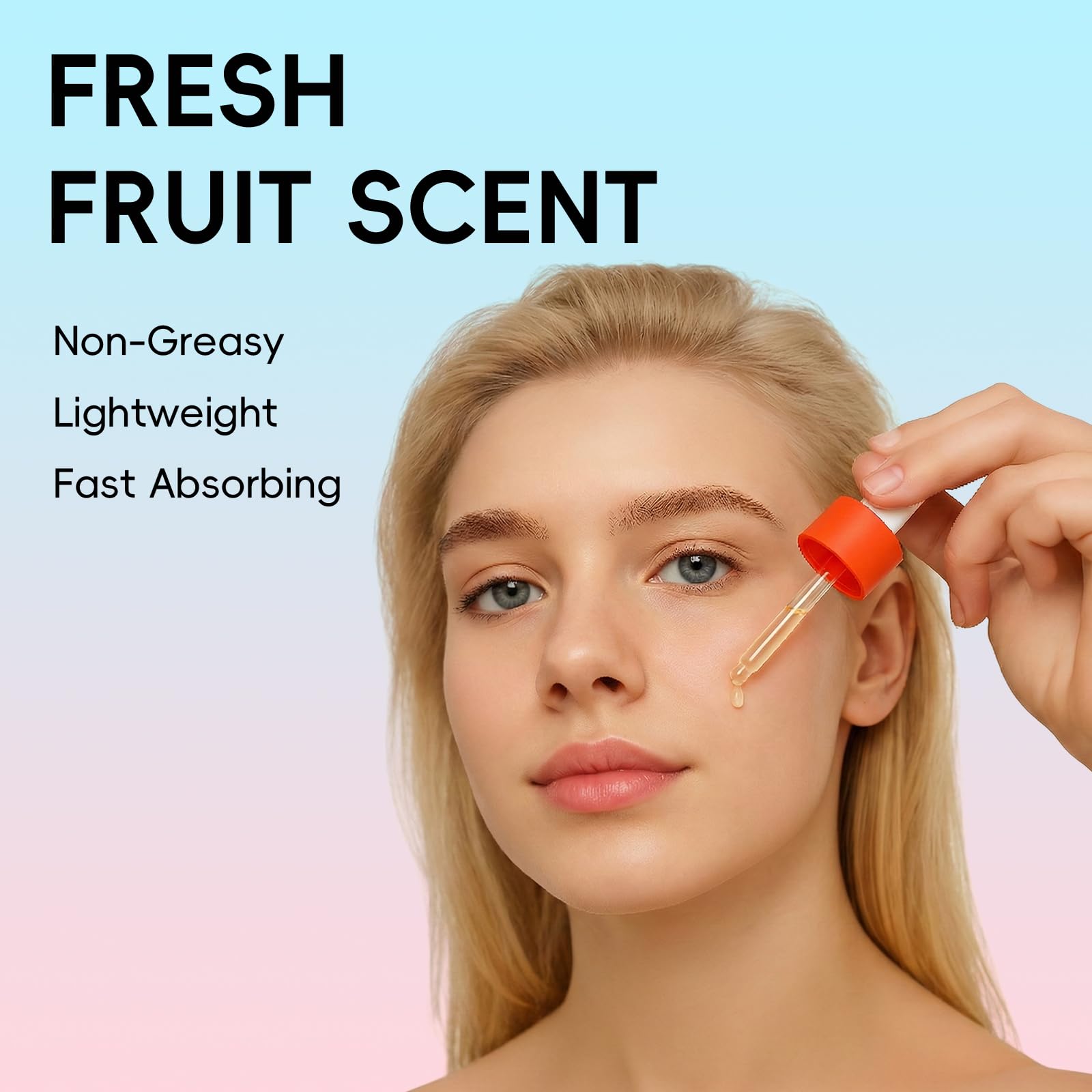 QUIYUM Fruit Skincare Gift Set - 10-in-1 Glow Routine + Cute Accessories, Hydrate, Glow, Strengthen Skin Barrier, All Skin Types, Ideal Gift for Teens Girls Women