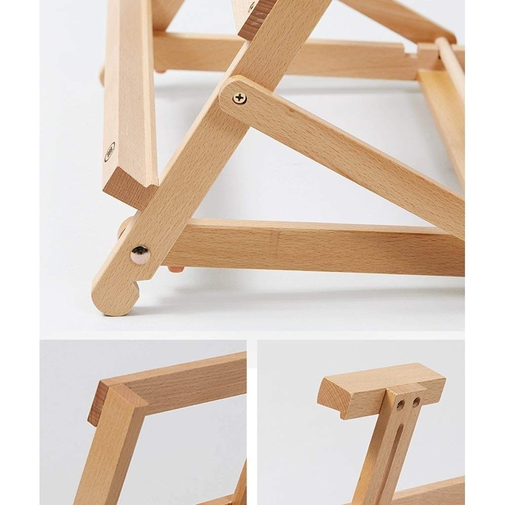 Soporte de exhibición de Lona, Caballete de Escritorio Ajustable con Pendiente portátil, Soporte de exhibición de Lienzo para Carteles, Caballete para niños