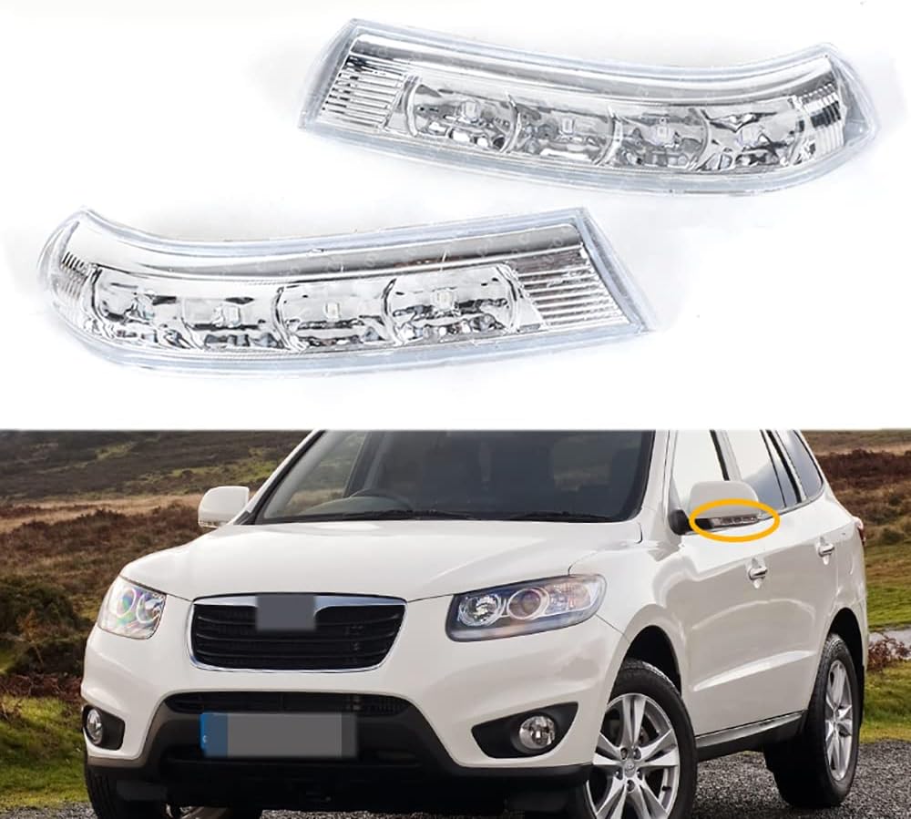 Rearview Mirror Turn Signal Light For Hyundai Santa Fe 2010-2012 Veracruz IX55 2007-2012 Left&Right