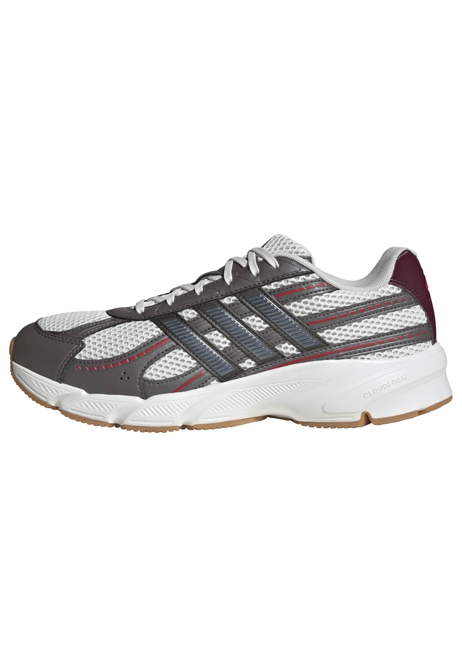 adidas Men's Technochaos 2000, core White/Trace Grey met./Better Scarlet, 12 UK