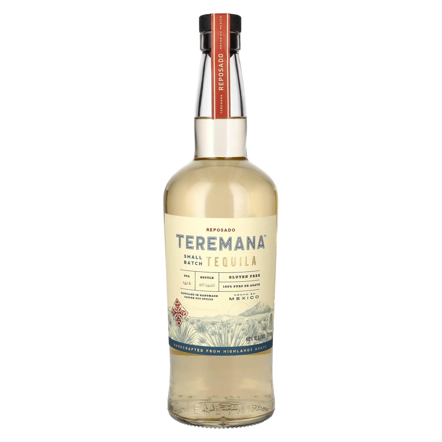 Teremana Tequila Reposado 100% Agave Blue Weber 40% Vol. 0,75l