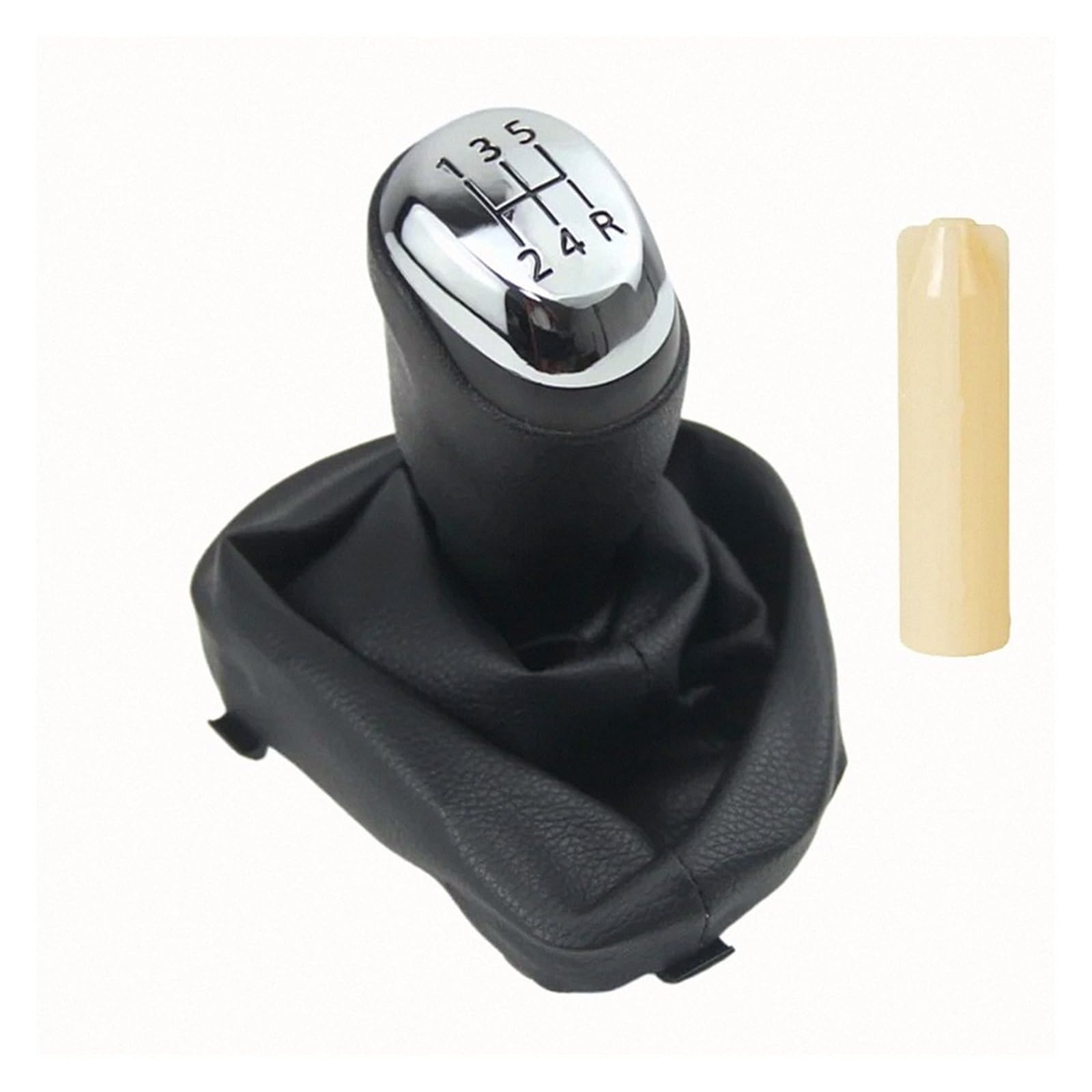 Lozopmtmld 5 Speed Chrome Performance Gear Knob For Dacia R For Logan Ii Symbol 2013-2022