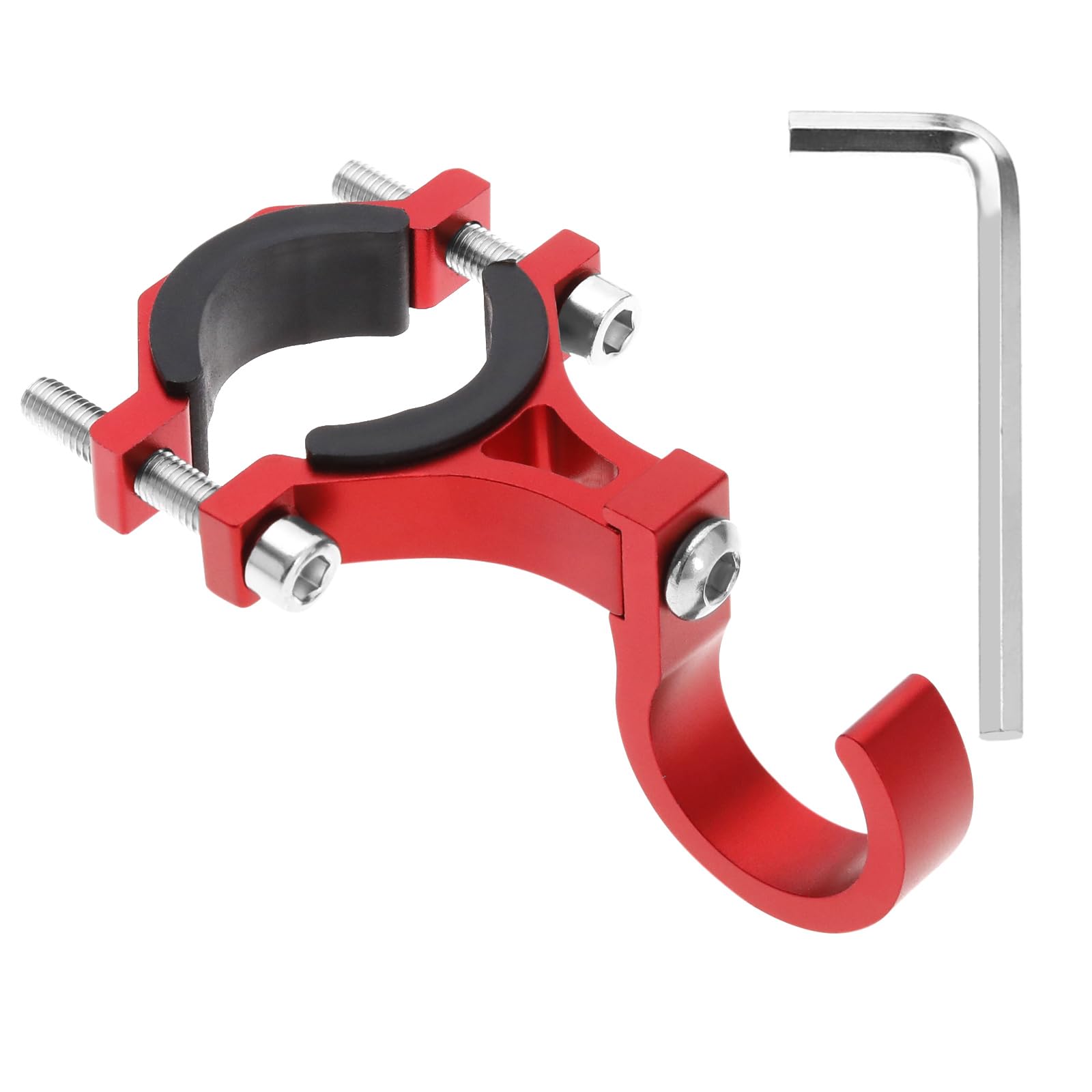 EMSea Electric Scooter Hook Universal Scooter Hook Aluminium Hanger Hook Multifunctional Scooter Hanging Hook Accessories for Rods with Diameters of 1.9-3.6cm