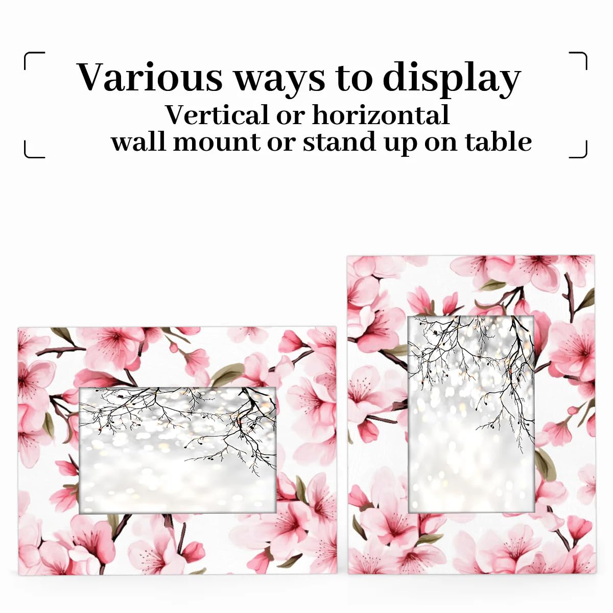 Amazon.com - DXTKWL Pink Japanese Floral Cherry Blossom 5x7