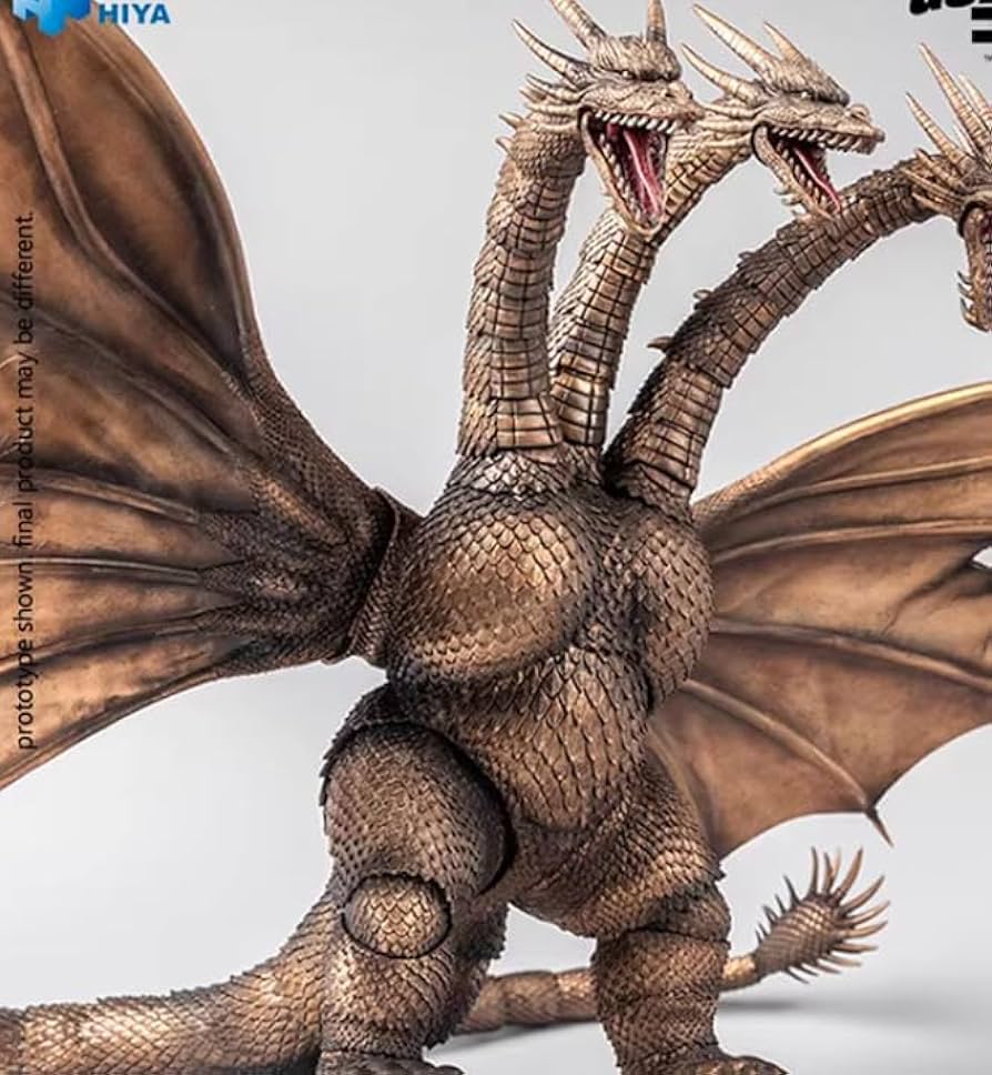 Amazon.co.jp: HIYA TOYS ゴジVSキングギドラ1991 キングギドラ 可動