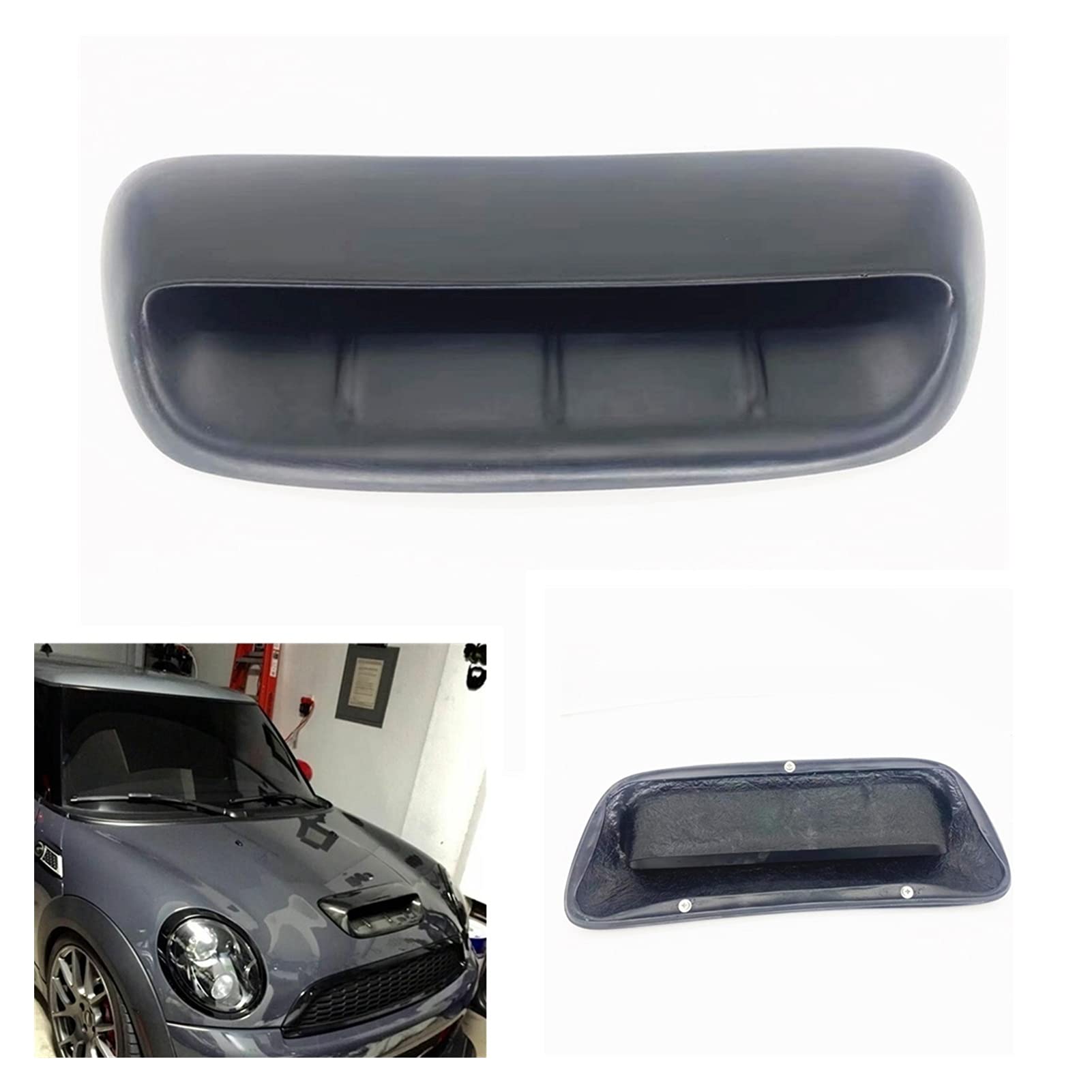 BMWミニ R56 フロントグリル 艶消しブラック