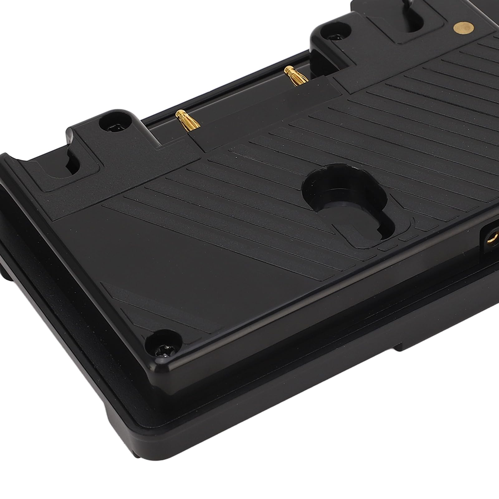 Material de ABS Montaje Dorado a V Placa adaptadora del convertidor de batería V con Salida de Toque D para cámaras, monitores, EVFS S GP A Conversión para baterías