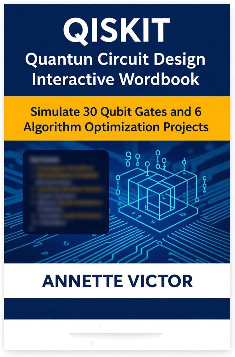 Qiskit Quantum Circuit Design Interactive Workbook: Simulate 30 Qubit Gates and 6 Algorithm Optimization Projects