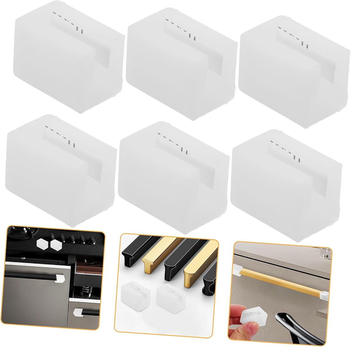 6 protectores de esquinas a prueba de bebés para niños y niñas, protectores de bordes de silicona suave para muebles, hogar, a prueba de bebés