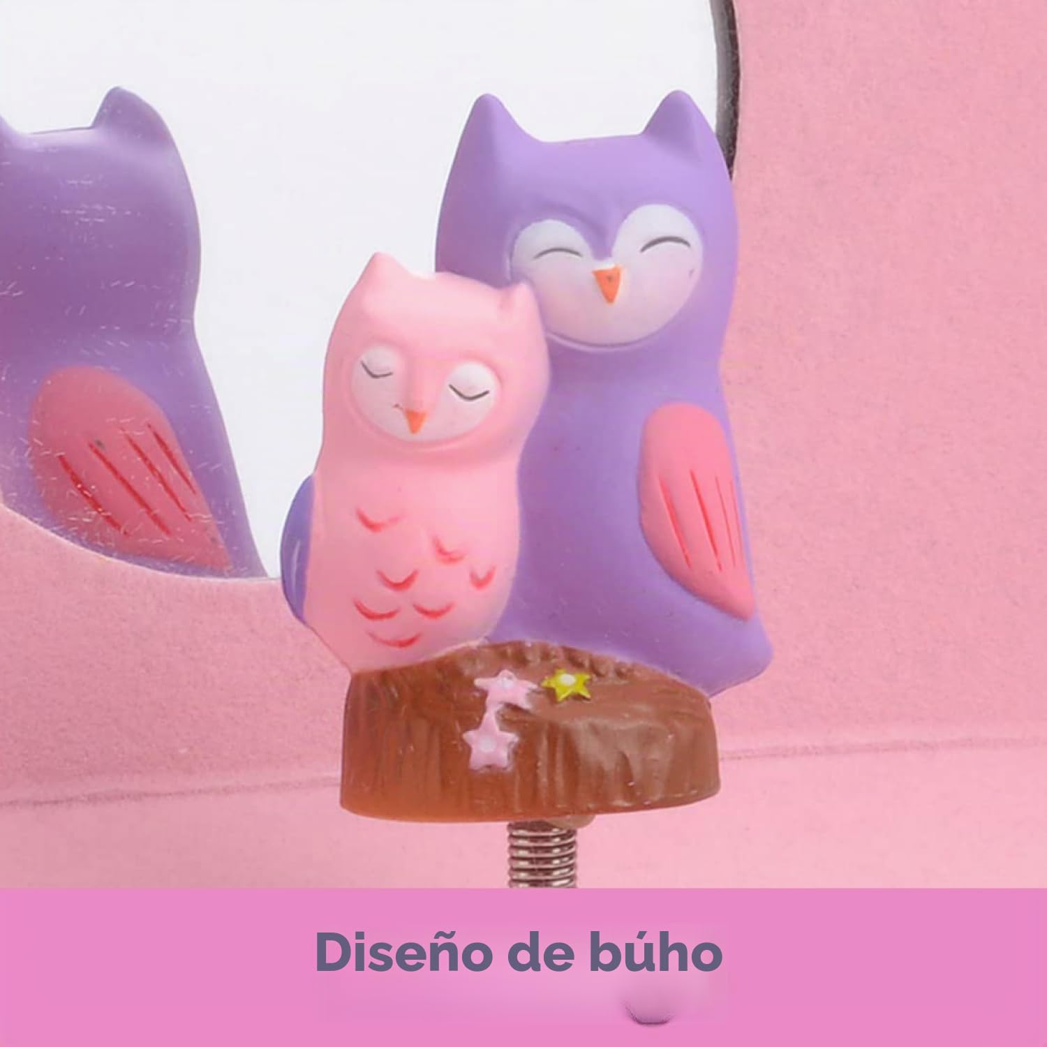 Jewelkeeper Caja Musical para Joyas para Niñas Búhos Animales del Bosque Melodía Estrellita