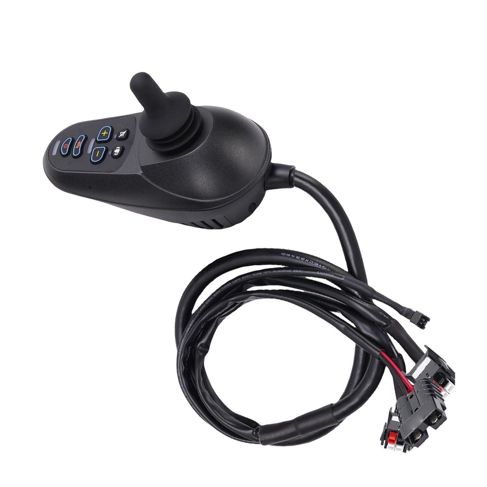 Generic Sterownik Typu Joystick do Krzesła Elektrycznego Dokładne Sterowanie Utrzymanie Rampy EABS dla Użytkowników krzeseł Mobilnych Guma ABS Stop Aluminium