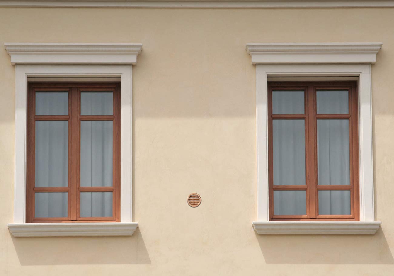 La Ventilazione T10RRAN kratka wentylacyjna z tworzywa sztucznego, okrągła, kratka podtynkowa, wygląd miedzi, Ø 120 mm