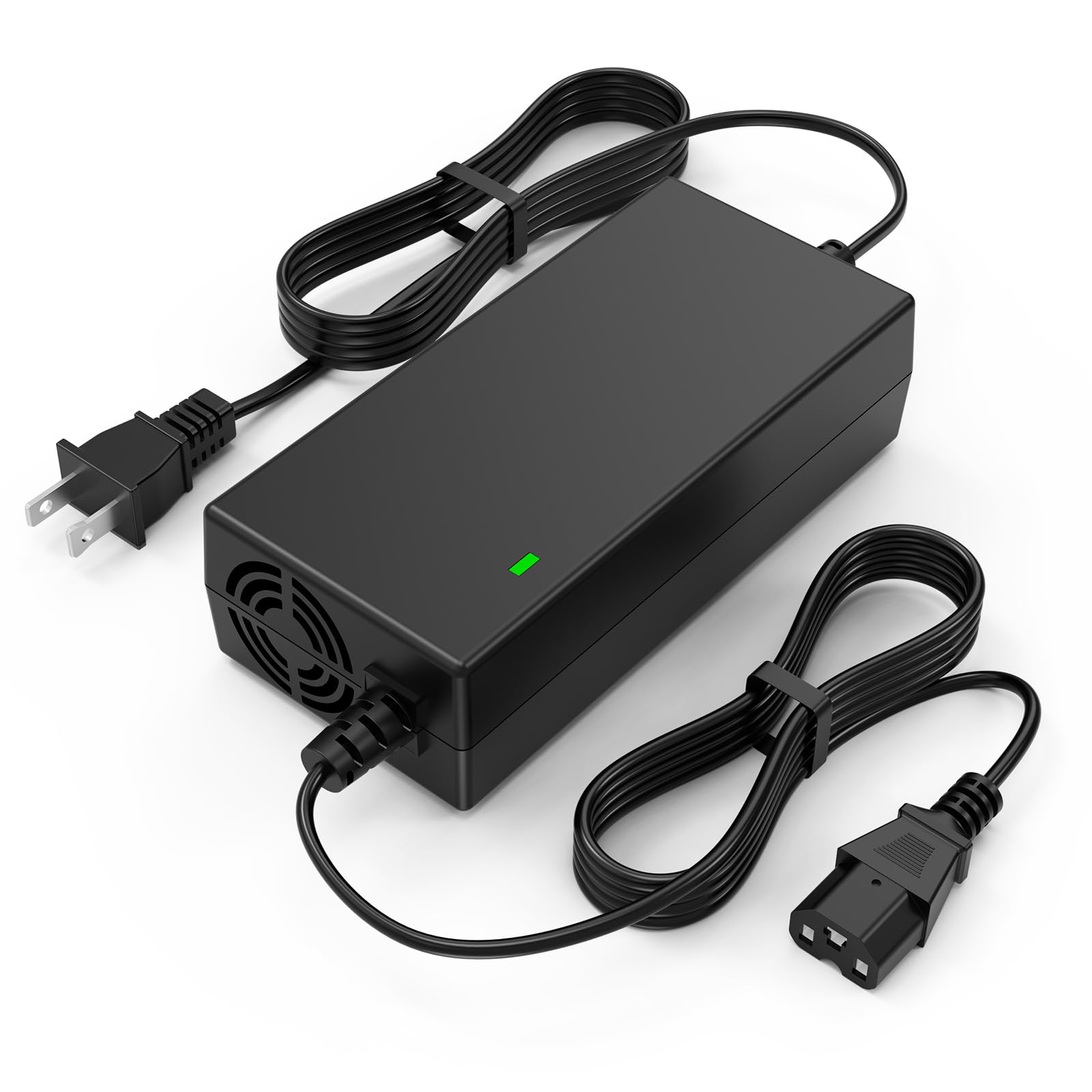 59V 1.8A para 48V 12AH Cargador de batería de plomo para bicicleta eléctrica Motor Bike - Adaptador de CA de enchufe de 3 agujeros 9