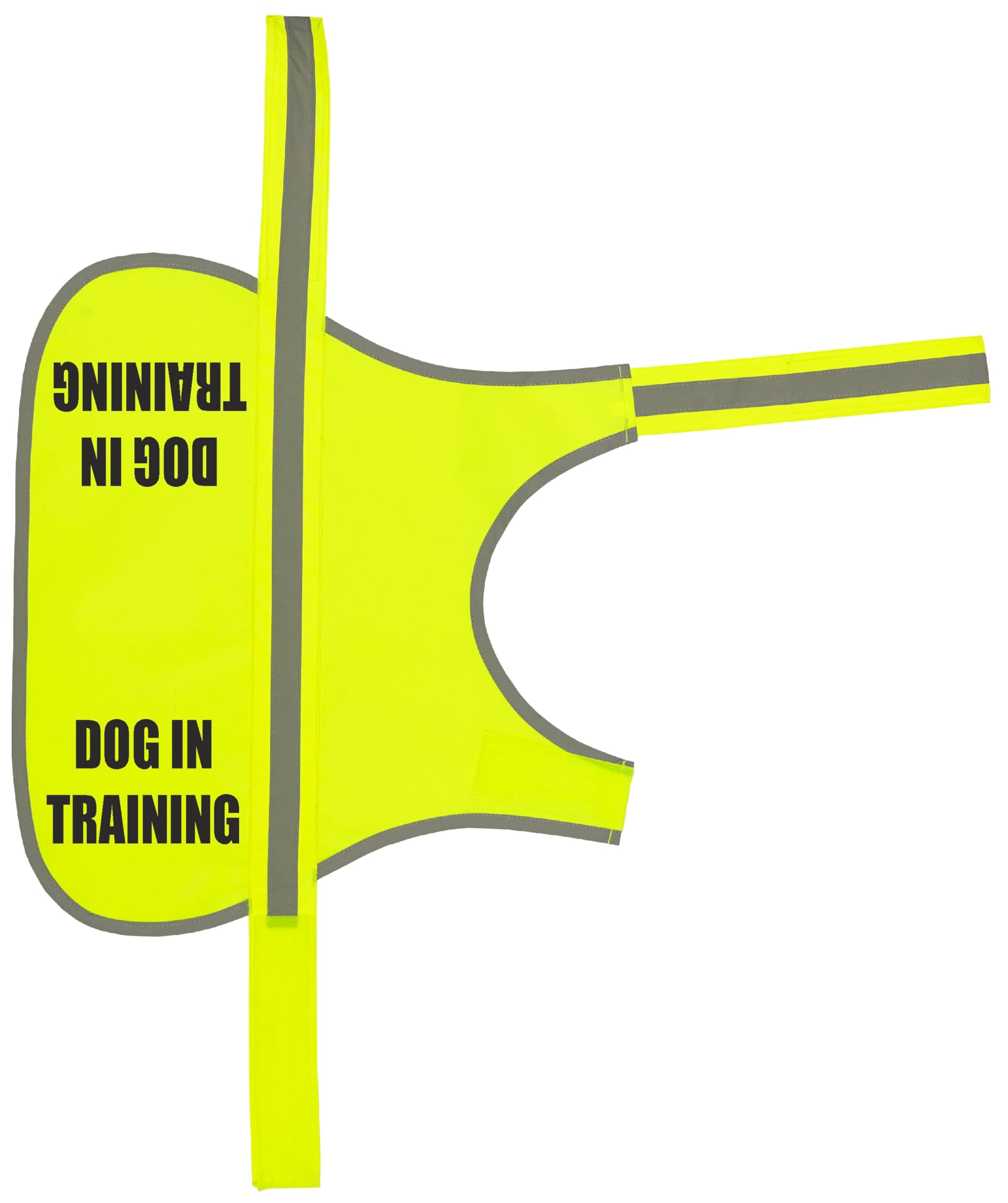 Flexi-Print Personalised Hi Vis Reflective Service Dog Coat - Dog Training Vest