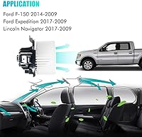 Vista 5 de Motor de ventilador de calefacción AC para Ford Expedition 2009-2014 Ford F150 2009-2017 Lincoln Navigator sustituye # 700237 AL1Z19805A 75873