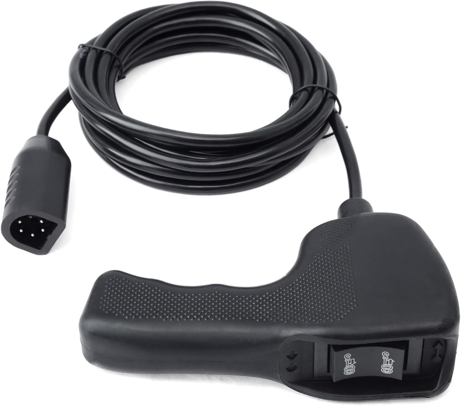 83658 Plug-in Winch Remote Hand Held Controller Compatible with WARN 9.5ti 9.5cti and 16.5ti Winches, Handheld Corded Control Device with 12 Feet Connector Cable