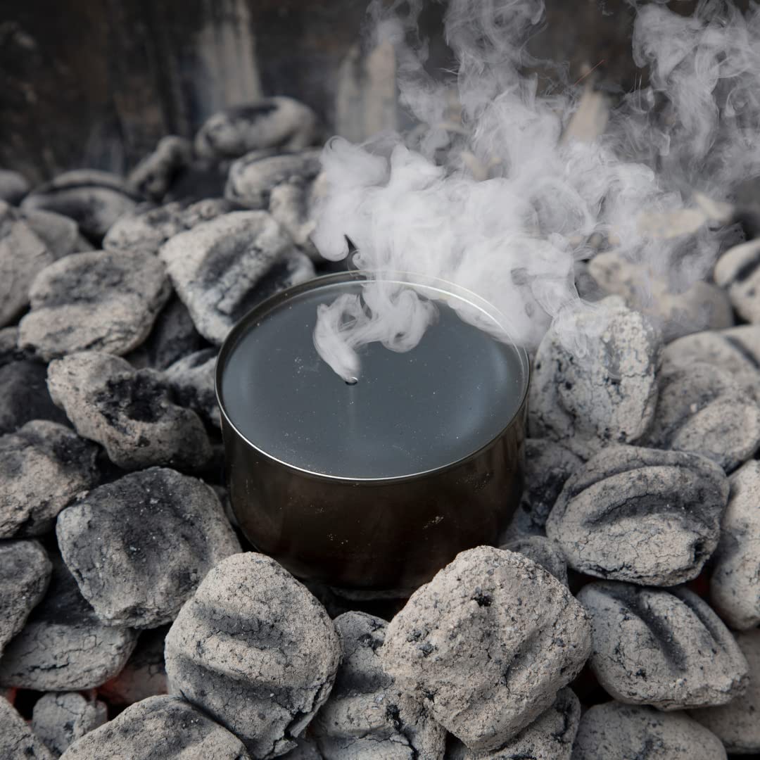 Grilling Smoke - Reusable Flavorwood BBQ Grill Smoke in a Can (Natural Apple Wood) - Easily Infuse Natural Wood Flavor