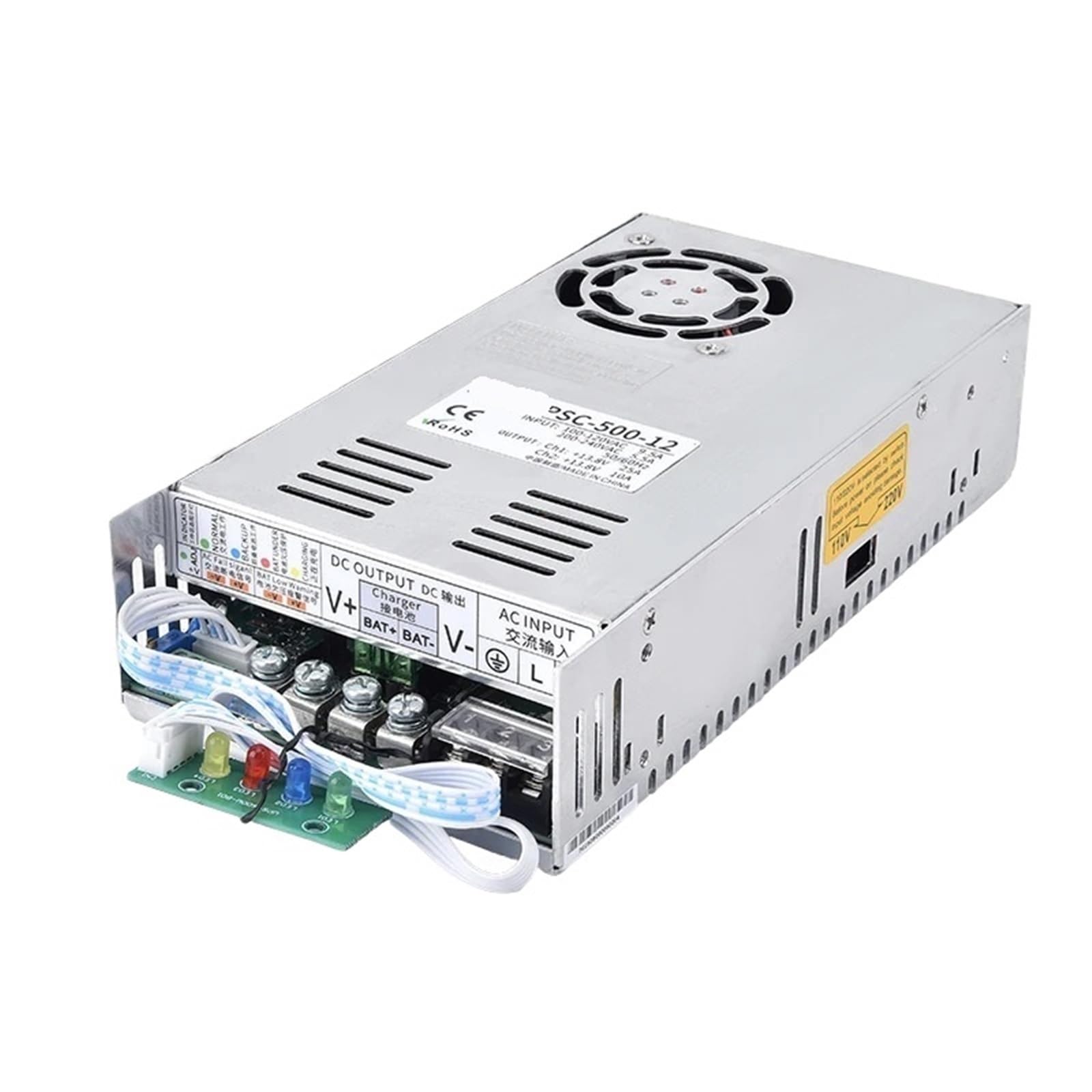 Alimentation à découpage sans interruption UPS 24V 13.8V PSC-500 10A