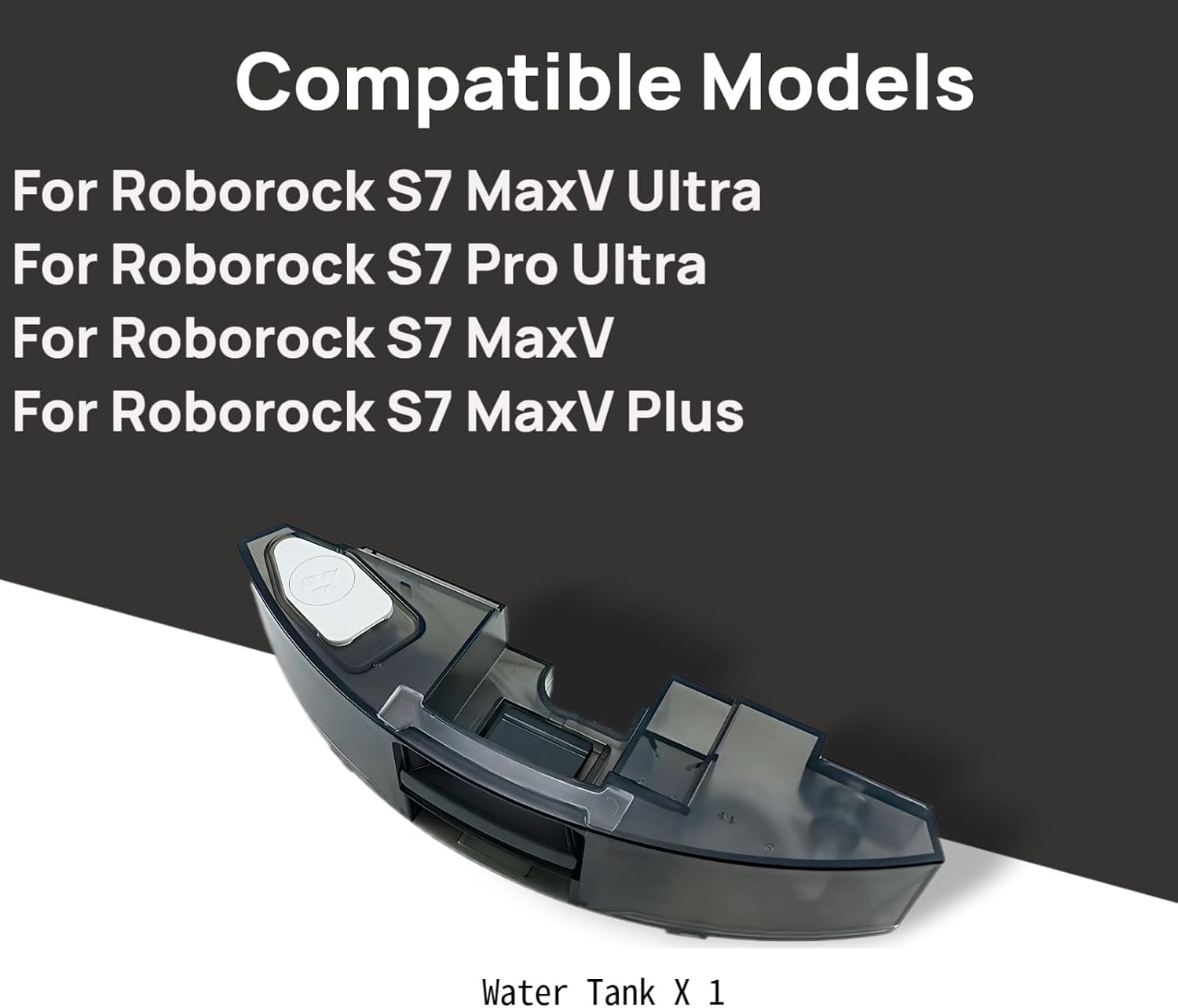 Electric Control Water Tank Compatible with Roborock S7 MaxV Ultra | Replacement Electric Control Water Tank Compatible with Roborock S7 MaxV Ultra, S7 Pro Ultra Robot Vacuums