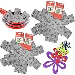 Protector Sartenes Carrefour PERFETSELL 16 Pcs Protectores para Sartenes y Ollas Separador de Sartenes Protector Sartenes Separa Sartenes Protectores de Fieltro para No Se Rayen las Sartenes Apiladas Protejer el Fondo de Sartenes