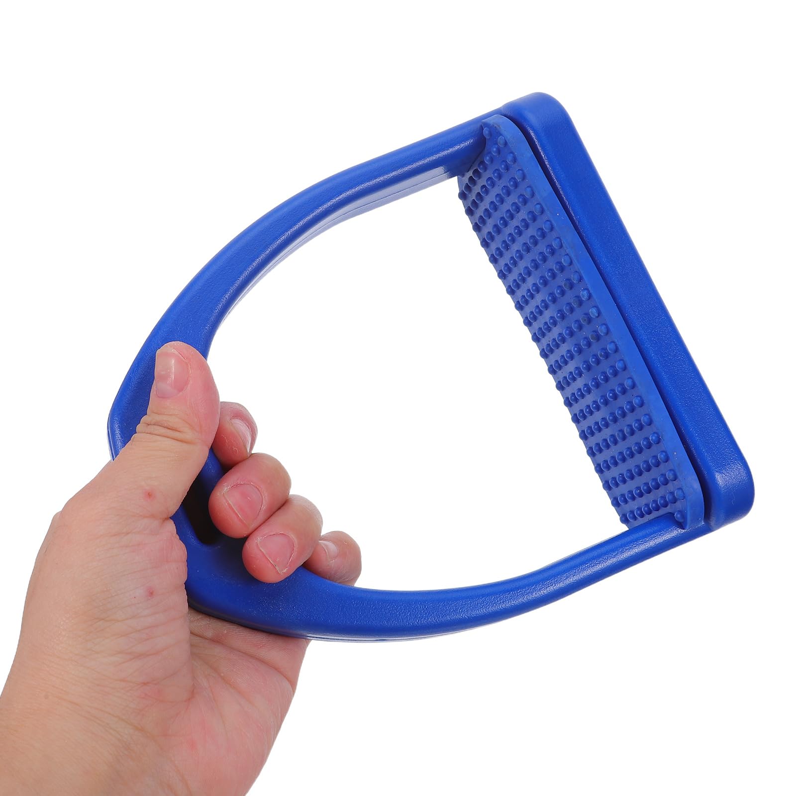Staffe da Sella Inglesi 2 Pezzi in Plastica con Gomma Blu
