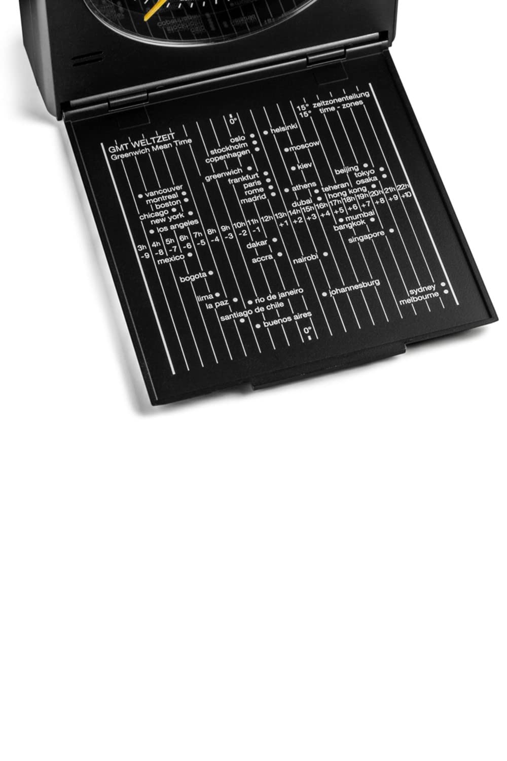 Braun Reflex Control Alarm Clock, Plastik, black, 7.1 x 3 x 7.9 cm, 1 Einheiten