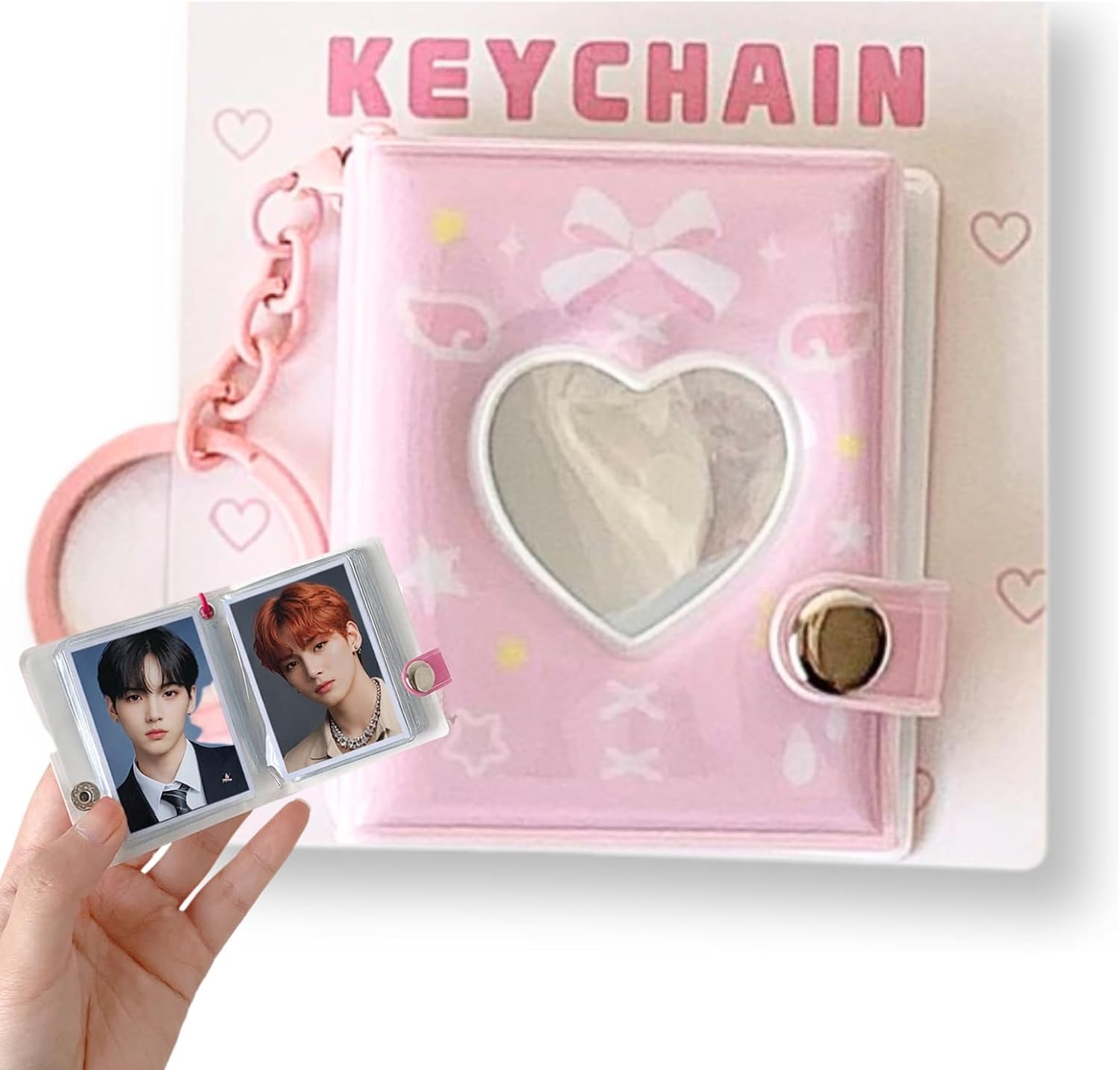 Amazon.co.jp: [YOMO HOUSE] ミニシール帳 キーホルダー付き シール帳