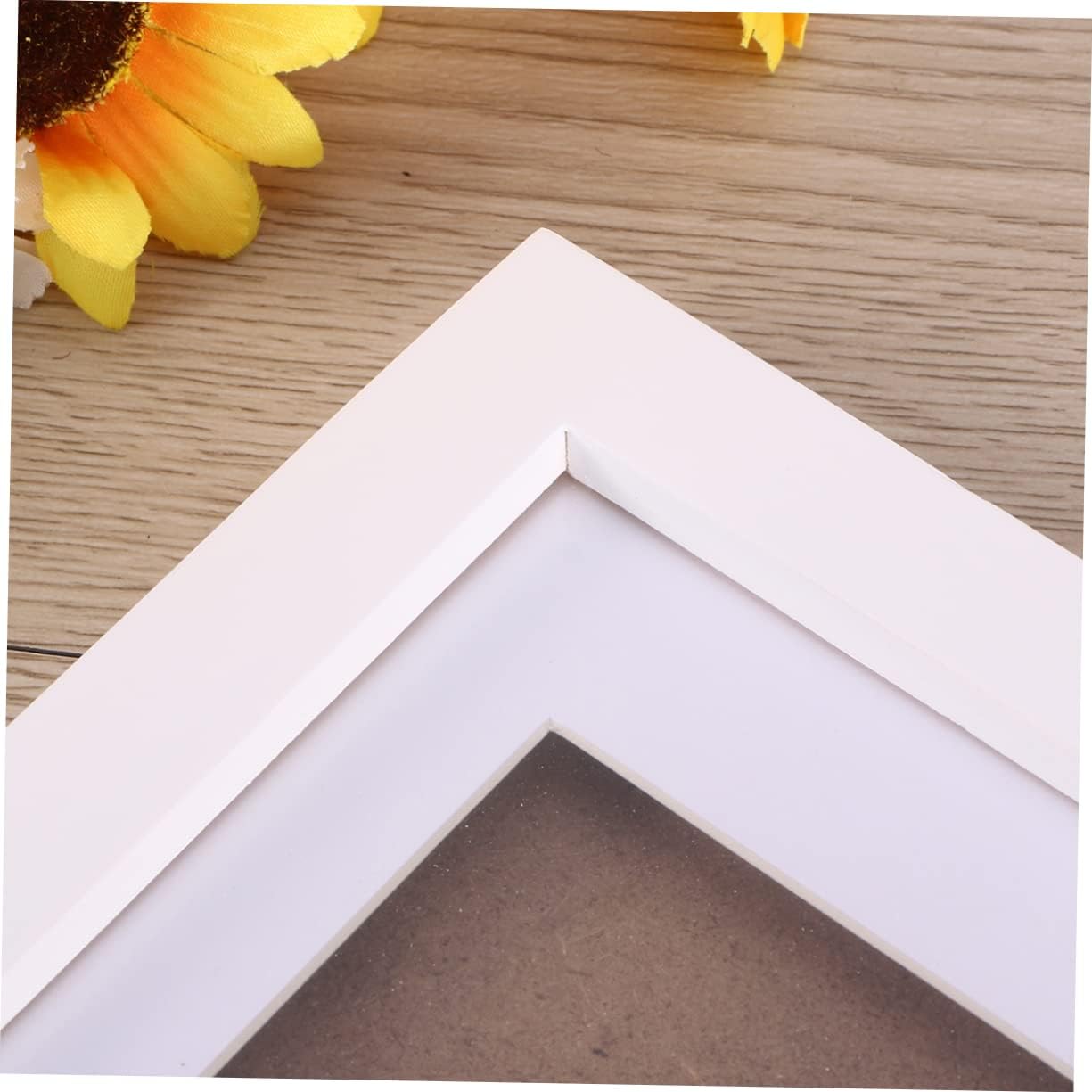 Dog Paw Print Photo Frame Kit Pet Keepsake Shadow Box Easy Air-Drying Clay for Dog and Cat Memories for Home Office