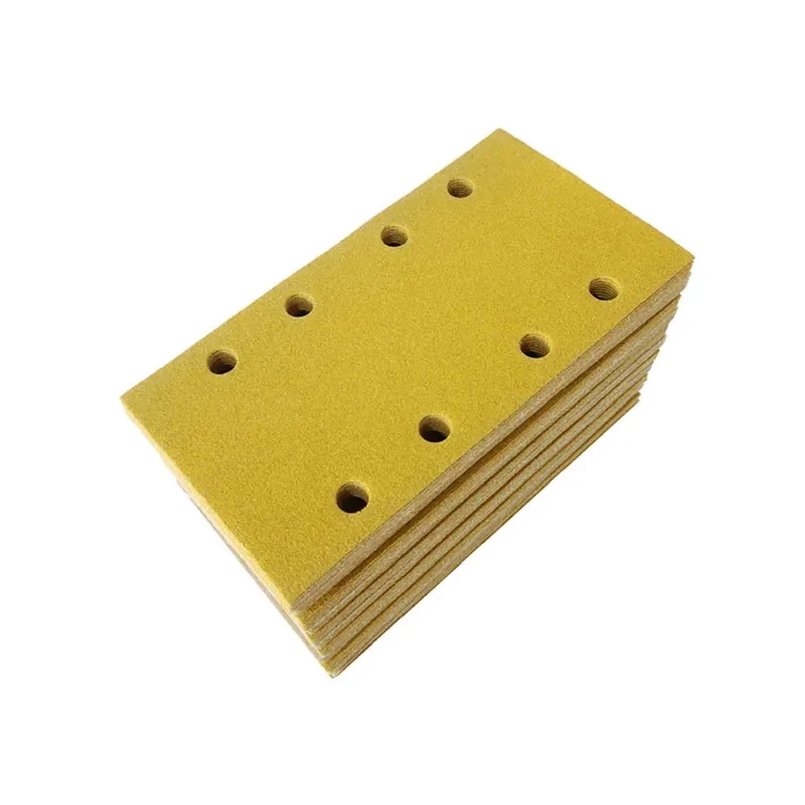 Carta abrasiva, Levigatrice for velluto con retro floccato autoadesivo a 8 fori da 95/180 mm