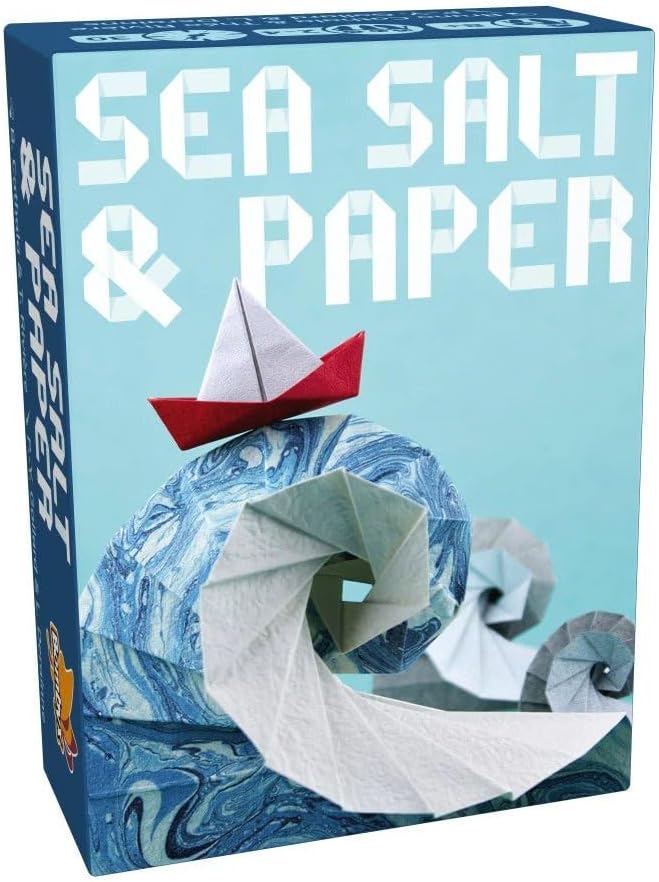 ASMODEE Sea Salt & Paper FR/EN Bombyx Board Game 2 to 4 Players Age 8+ 15-30 Minutes