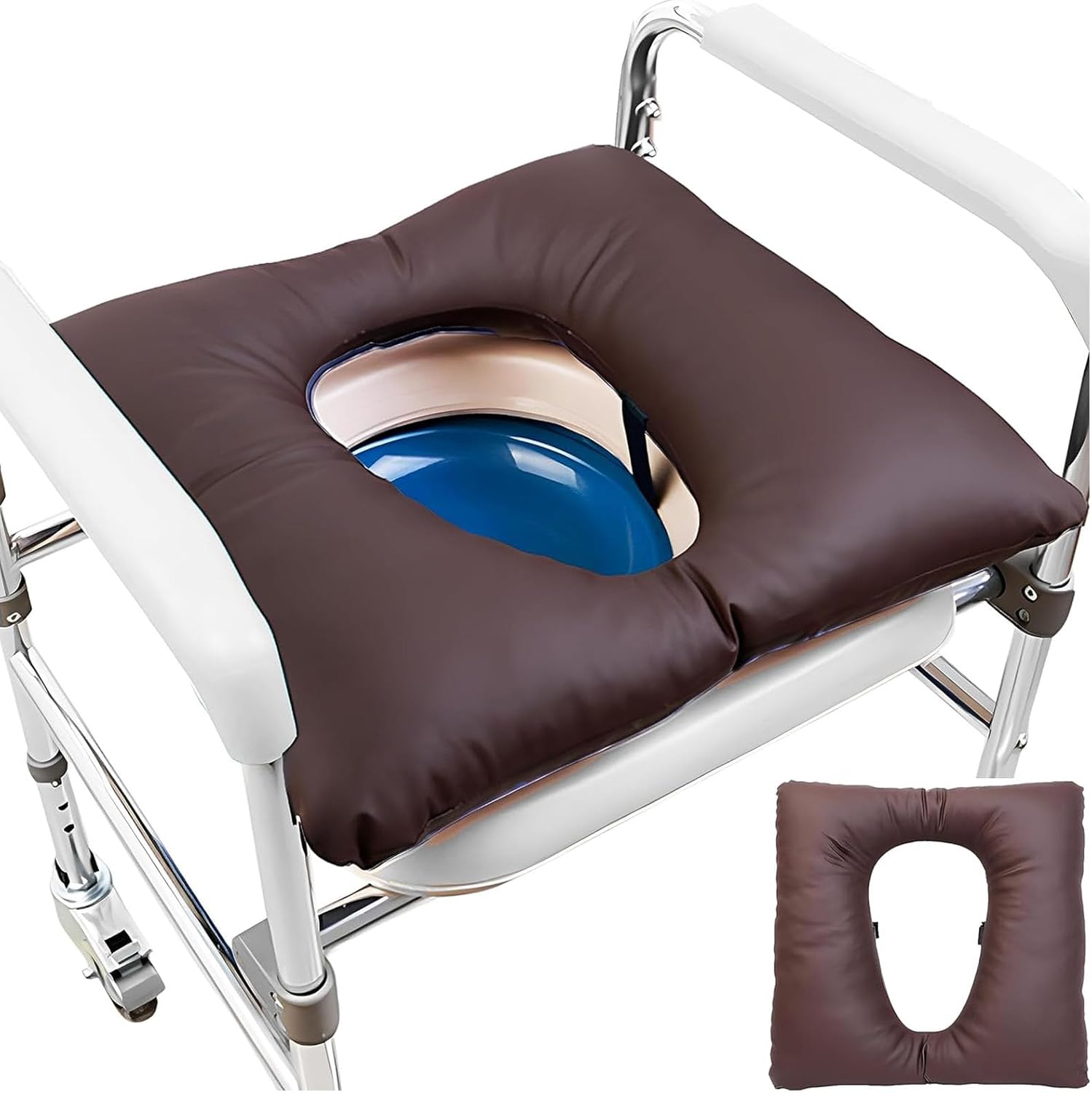 Bedside Commode Cushion, Soft Commode Seat Cushion