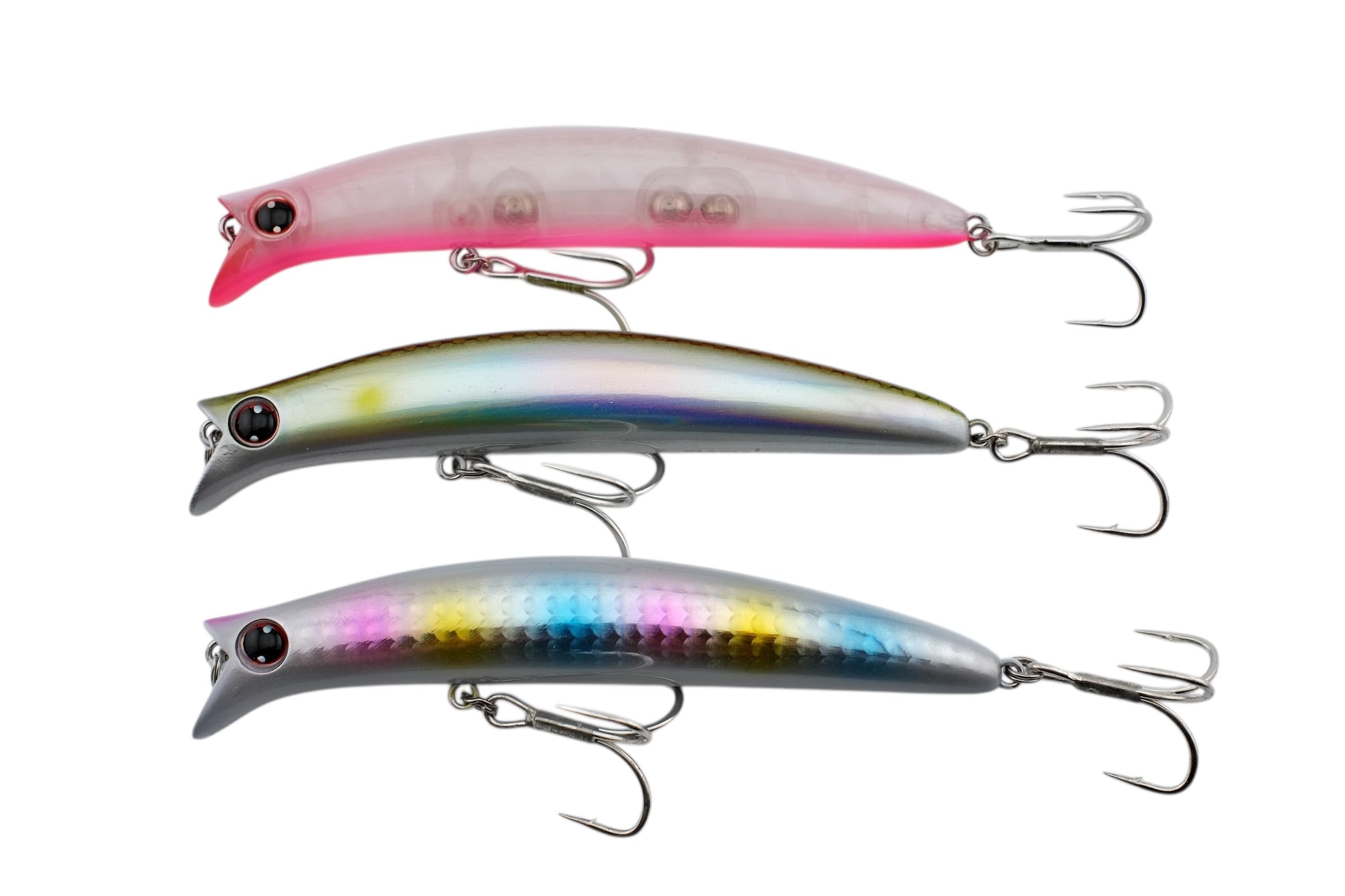 momolures - momowake 90 110 Floating Subsurface Minnow for Saltwater Bass fishing komomo lure style bait