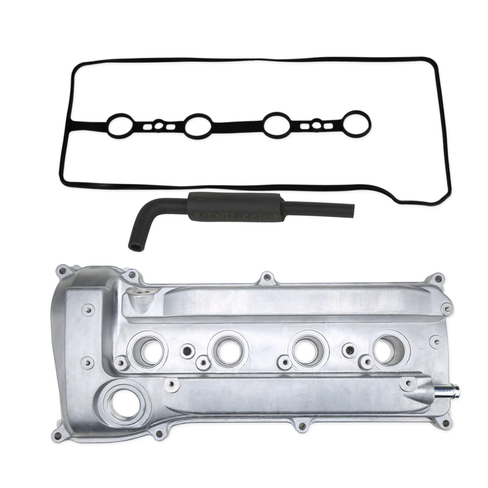 Engine 2AZ-FE Parts Aluminum Valve Covers Compatible with Toyota Camry Highlander Harrier Rav4 Previa Alphard Rukus Matrix Mark Scion tC xB 2000-2015 2.4L Replace 1120128014 1120128033