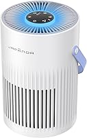 Jafända HEPA Air Purifier for Bedroom: Pet Hair, Dust, Smoke & Odor Remover, 650 sq ft, 20dB Quiet Sleep, 7-Color Night Light, H13 Filter