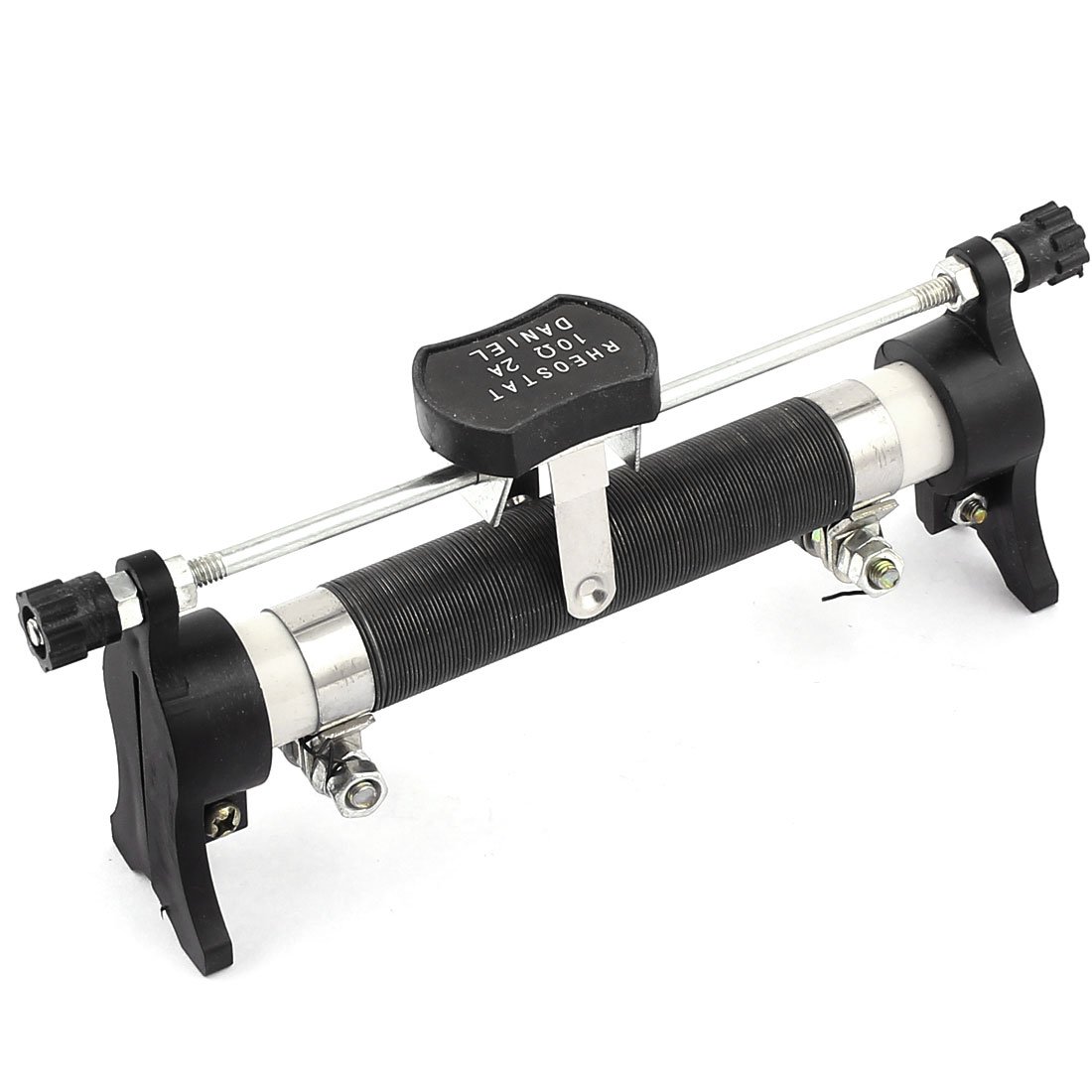 Uxcell a15080400ux0565 Scientific Laboratory Slide Rheostat Variable Resistor, 10 Ohms 2 Amps