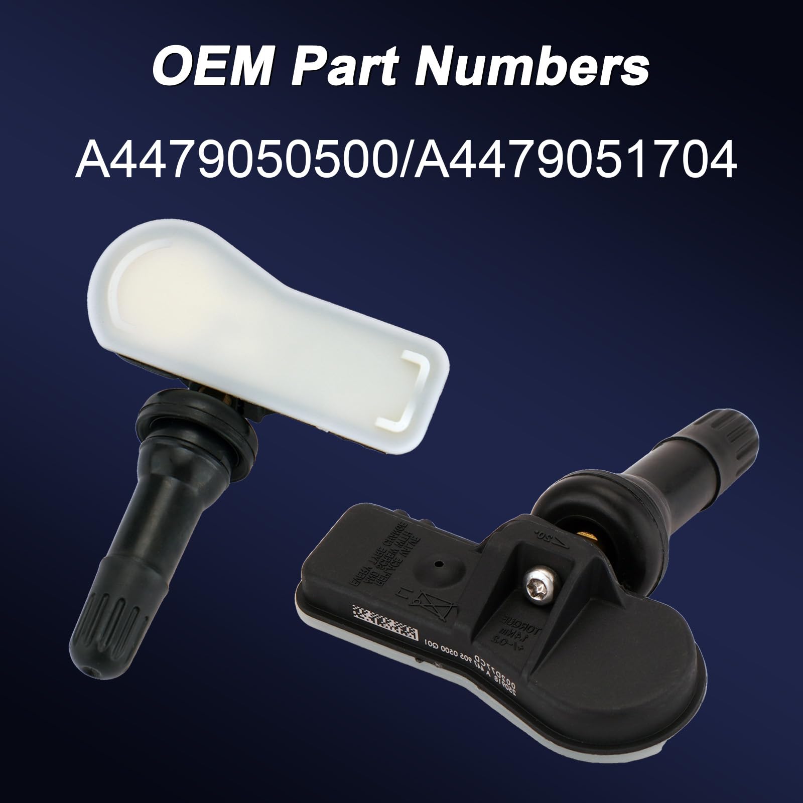 4 sensori di pressione dei pneumatici per Merc-edes Classe V Vito W447 V220 109 111 116 119cdi Tpms Sensore di monitoraggio della pressione degli pneumatici Sostituire A4479050500 4479050500