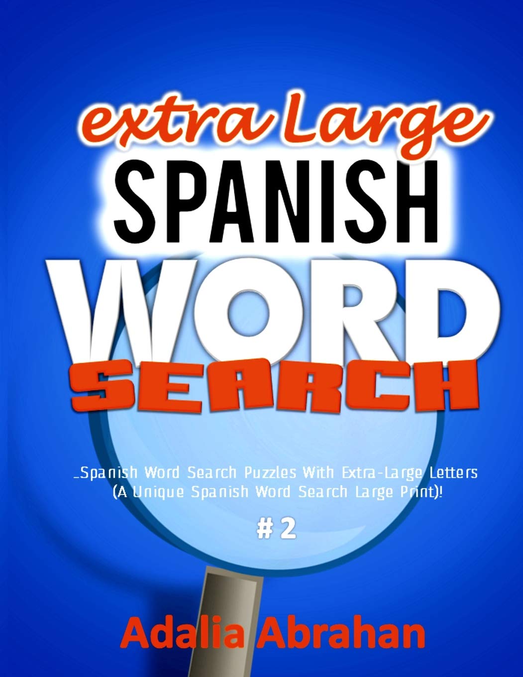 Buy EXTRA LARGE Spanish Word Search Spanish Word Search Puzzles With