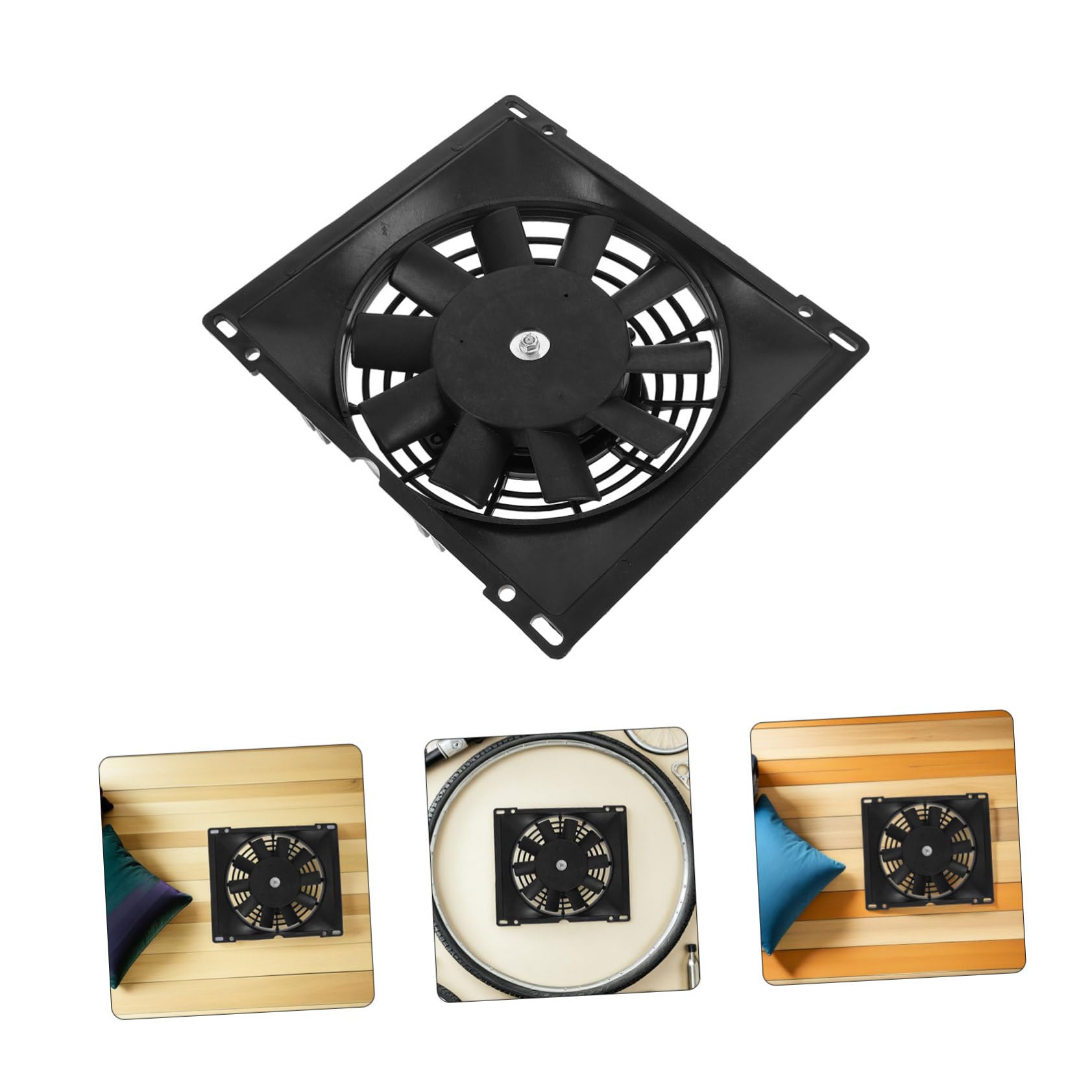 Ventilador Eléctrico de Refrigeración para Radiador Compatible con Motos Atv y Dirt Bikes Diseño Robusto para Disipación de Calor y Protección del Motor