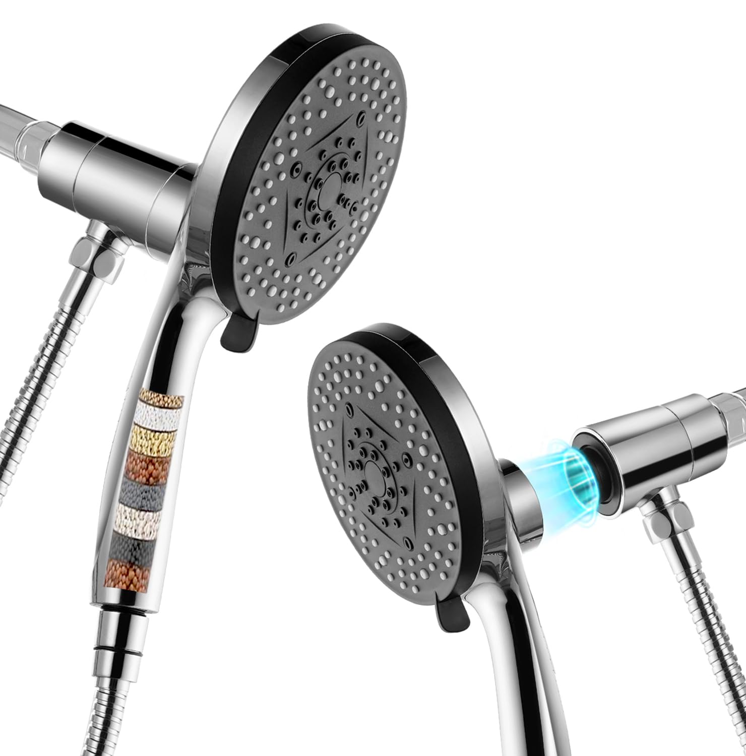 Photo 1 of Vzasei Filtered Magnetic Shower Head - Chrome
