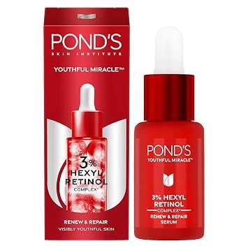 P00ND-S Youthful Miracle Serum, Hexyl Retinol Complex, Renew & Repair, 14ml