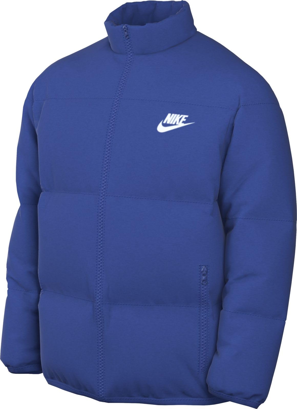Nike Men's Sportswear Club Puffer Jacket for Men Jacket M GAME ROYAL/(WHITE)