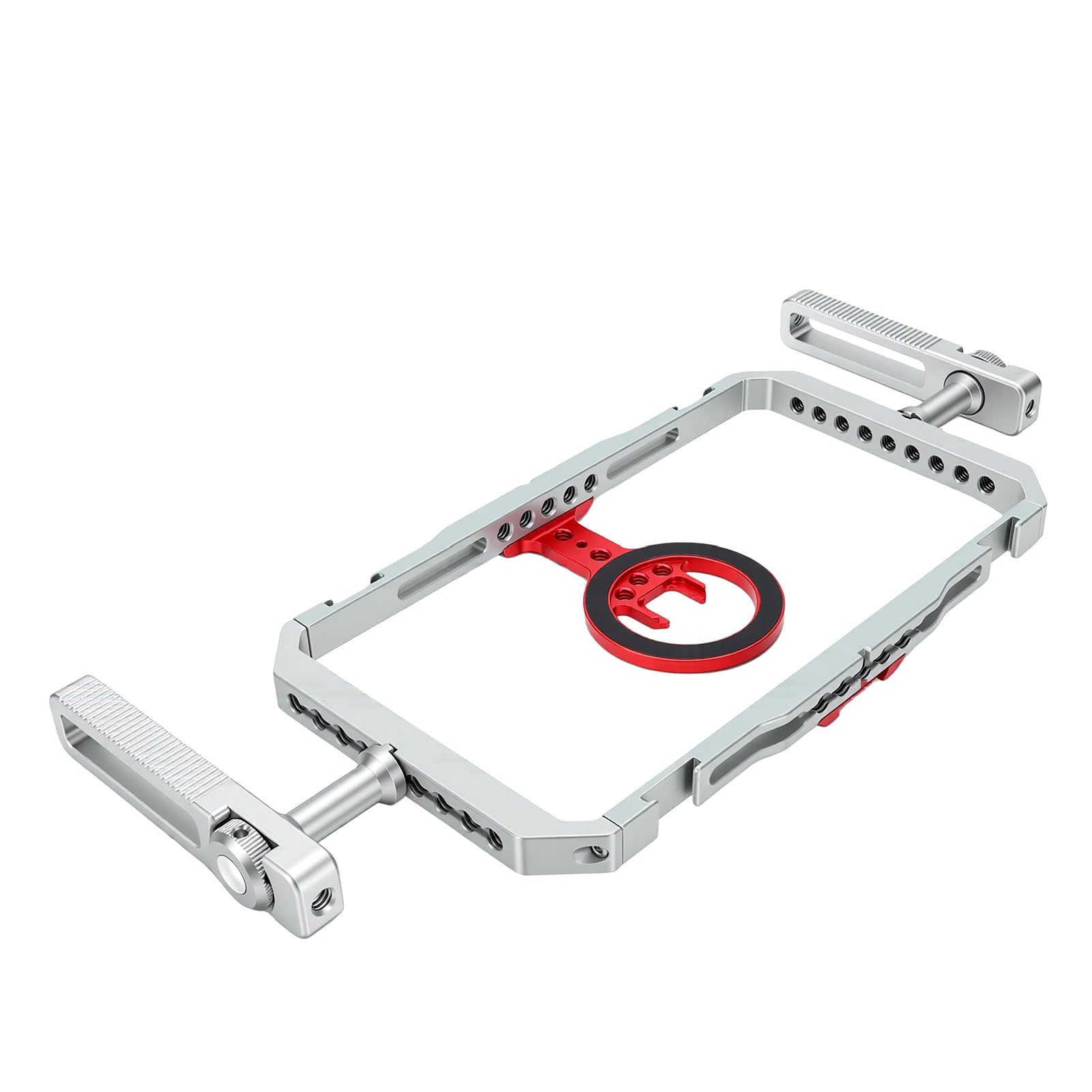 Generic Jaula Estabilizadora Magnética para Teléfono, Equipo de Vídeo Profesional de Aleación de Aluminio para Vlogging y Grabación, Estabilizador de Mano Ligero